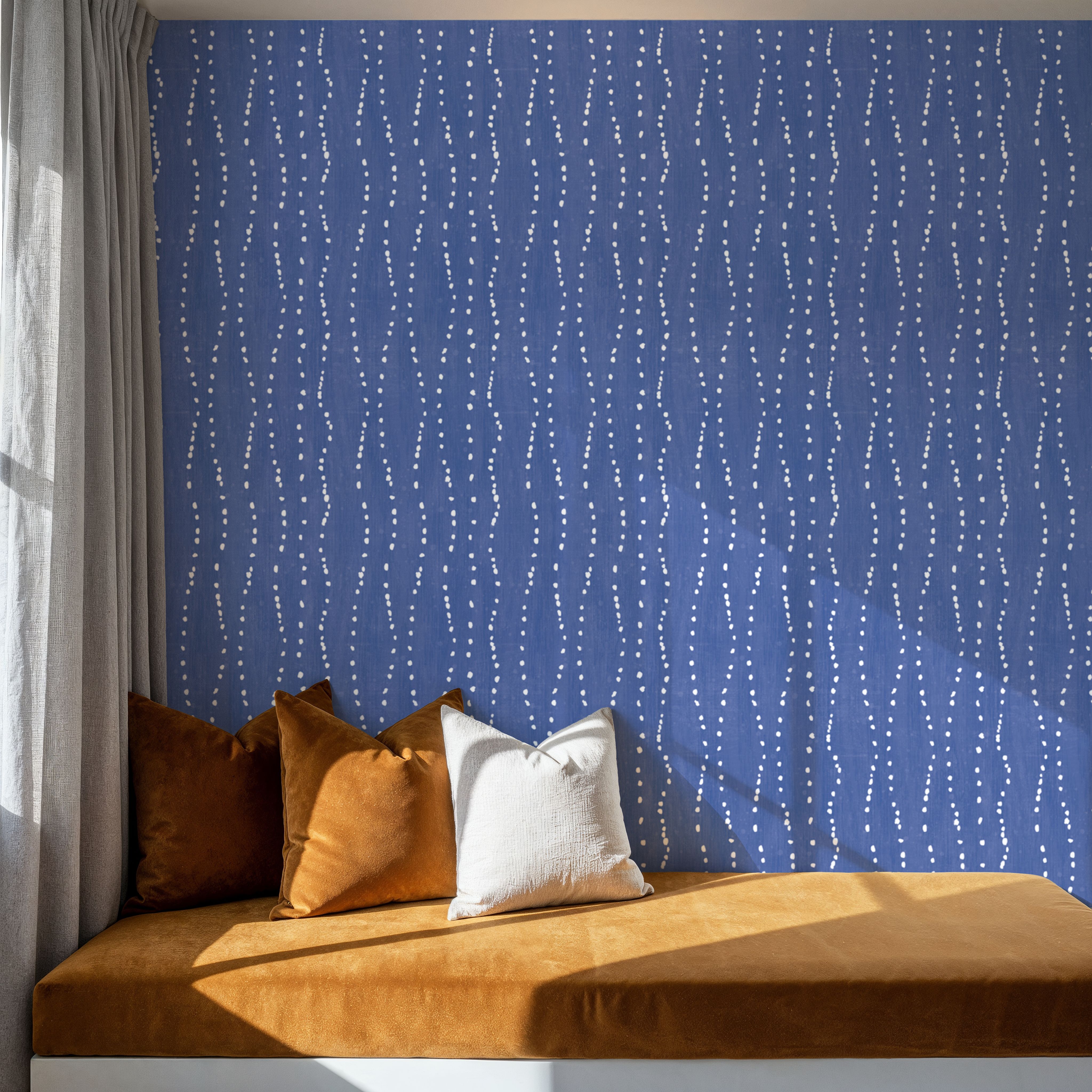 Coastal Dripping Blue