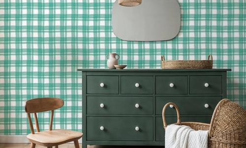 Summer Plaid Turqouise