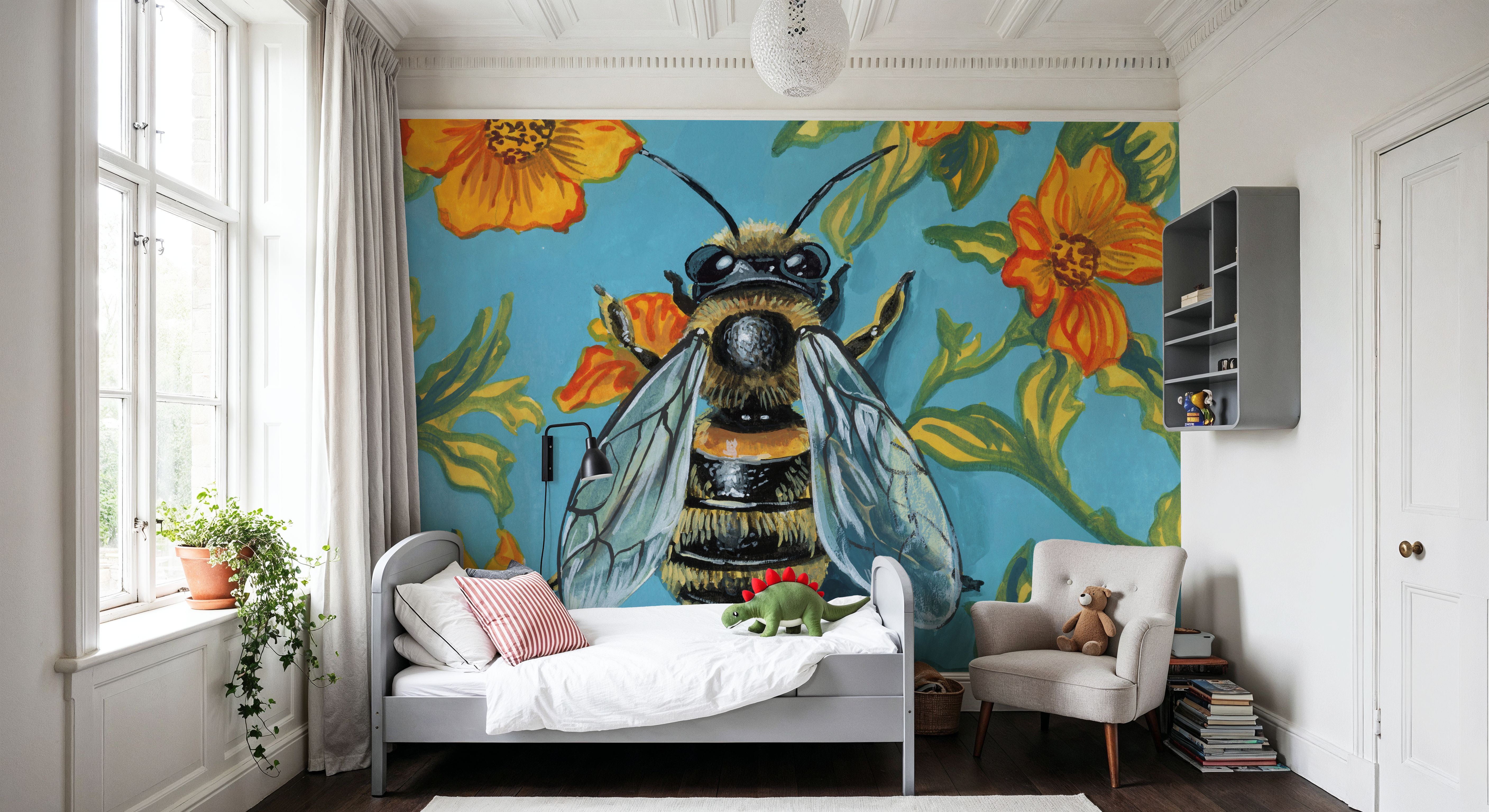 Honeybee on The Wall