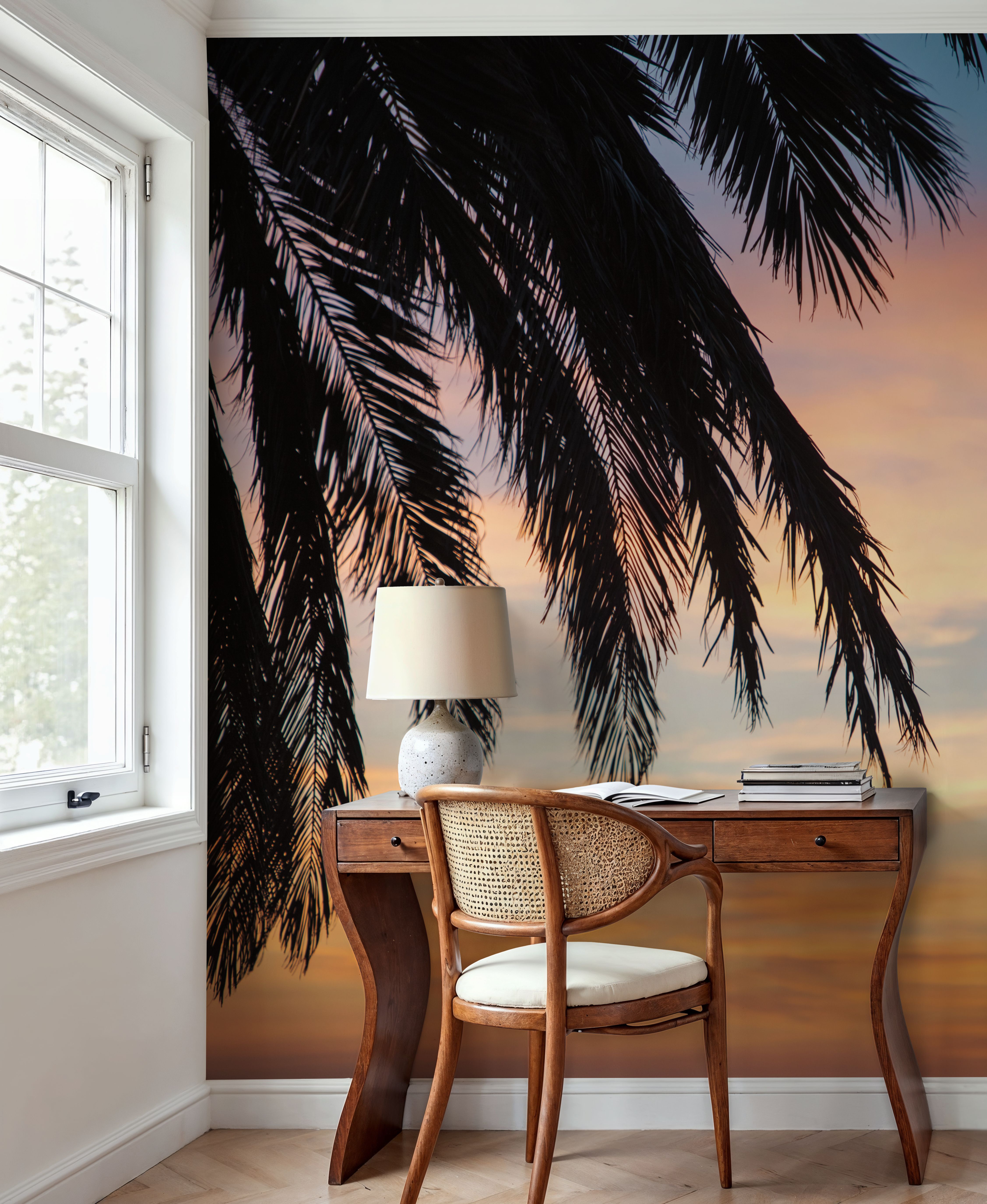 Sunset Palms I