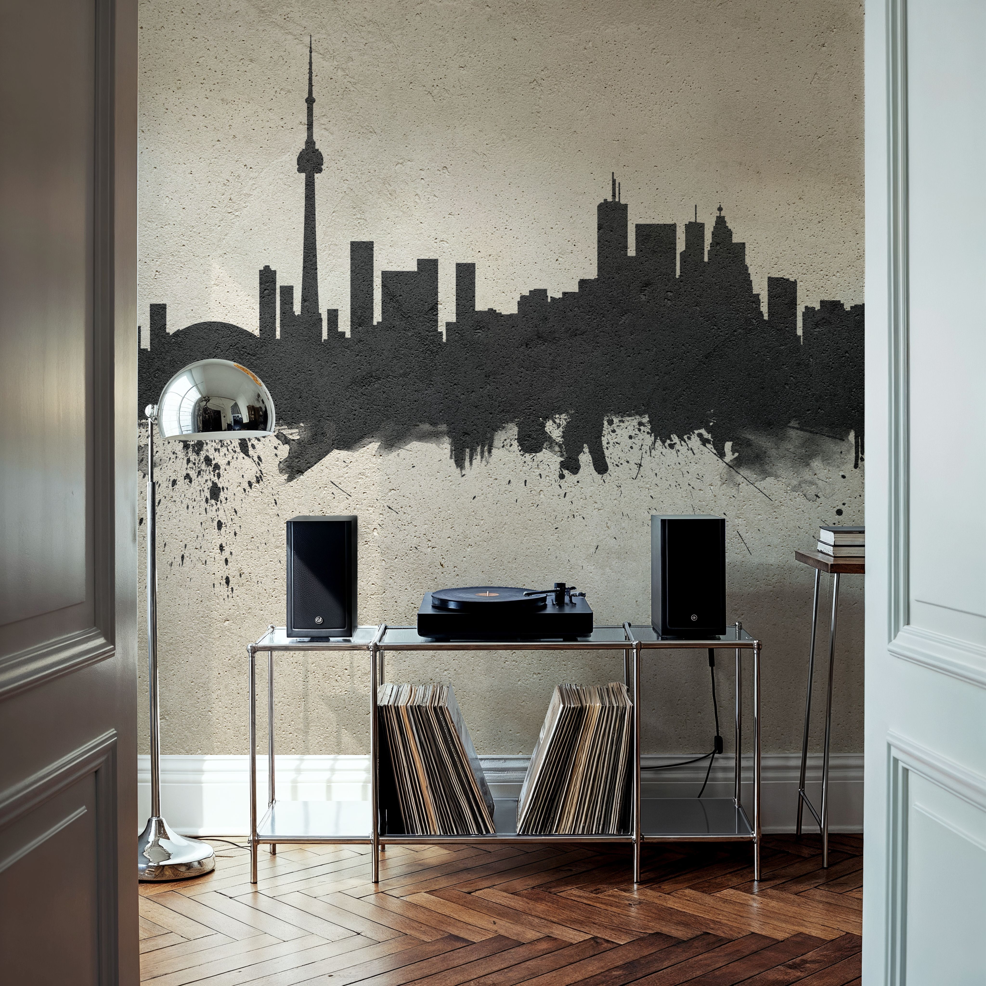 Toronto Canada Skyline Concrete