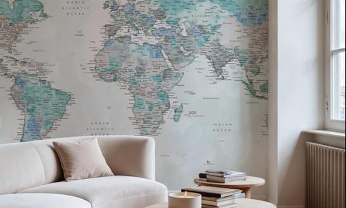 World Map Cities - Ruben
