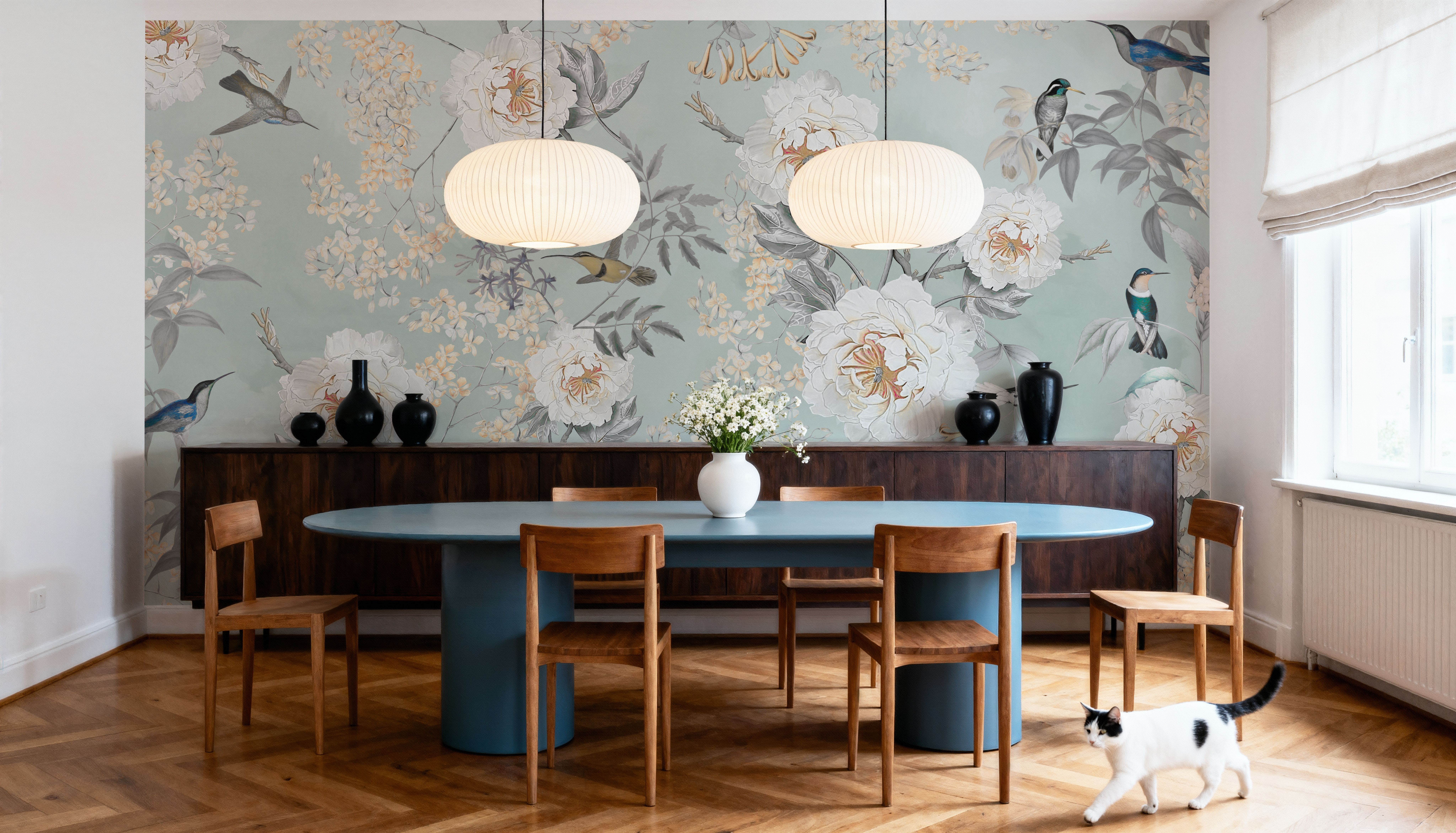 Birds of Eden, Wallpaper