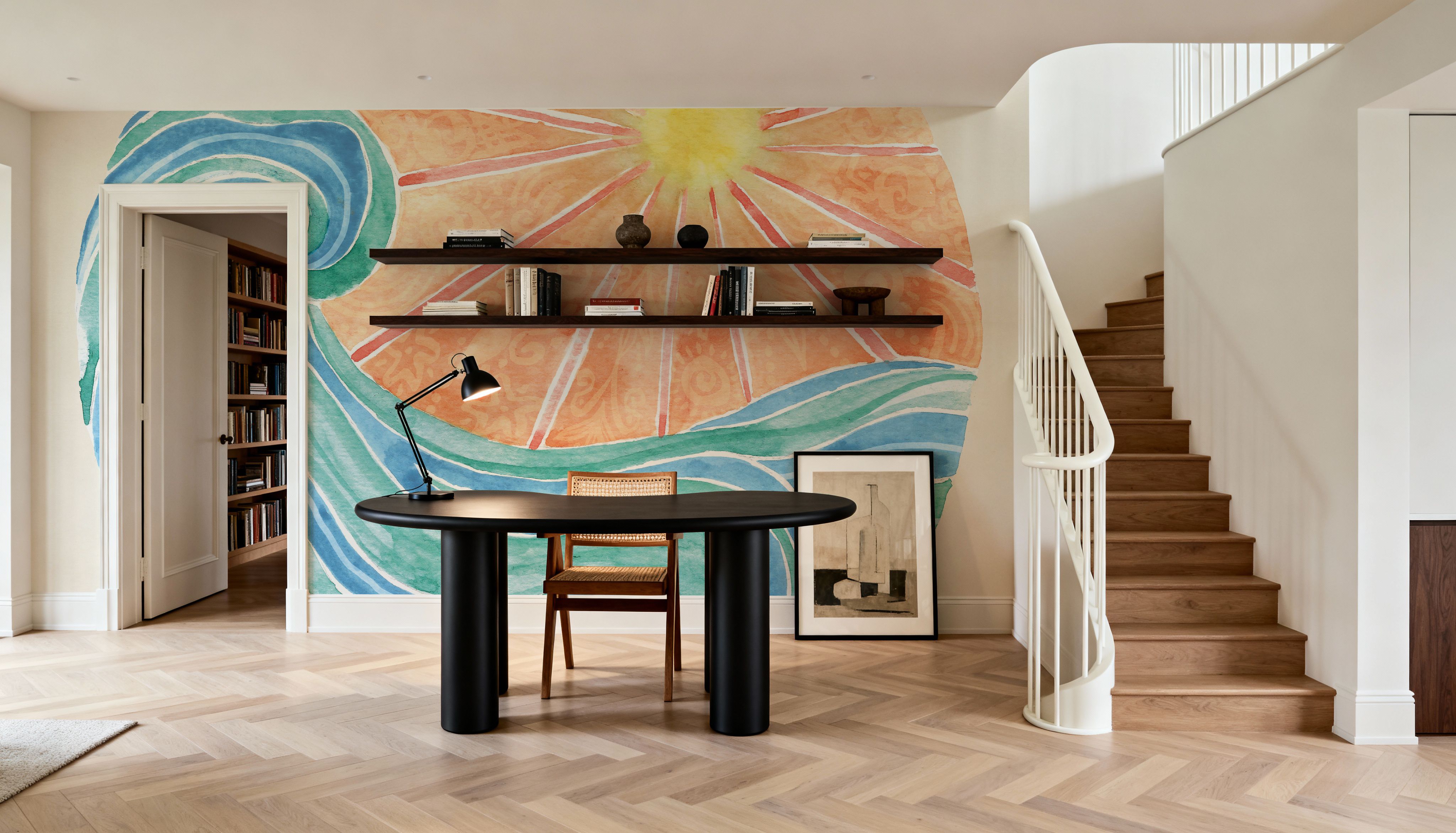 Fine in the Sunshine VII, Behang