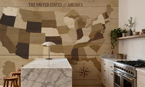 USA Modern Vintage Wood