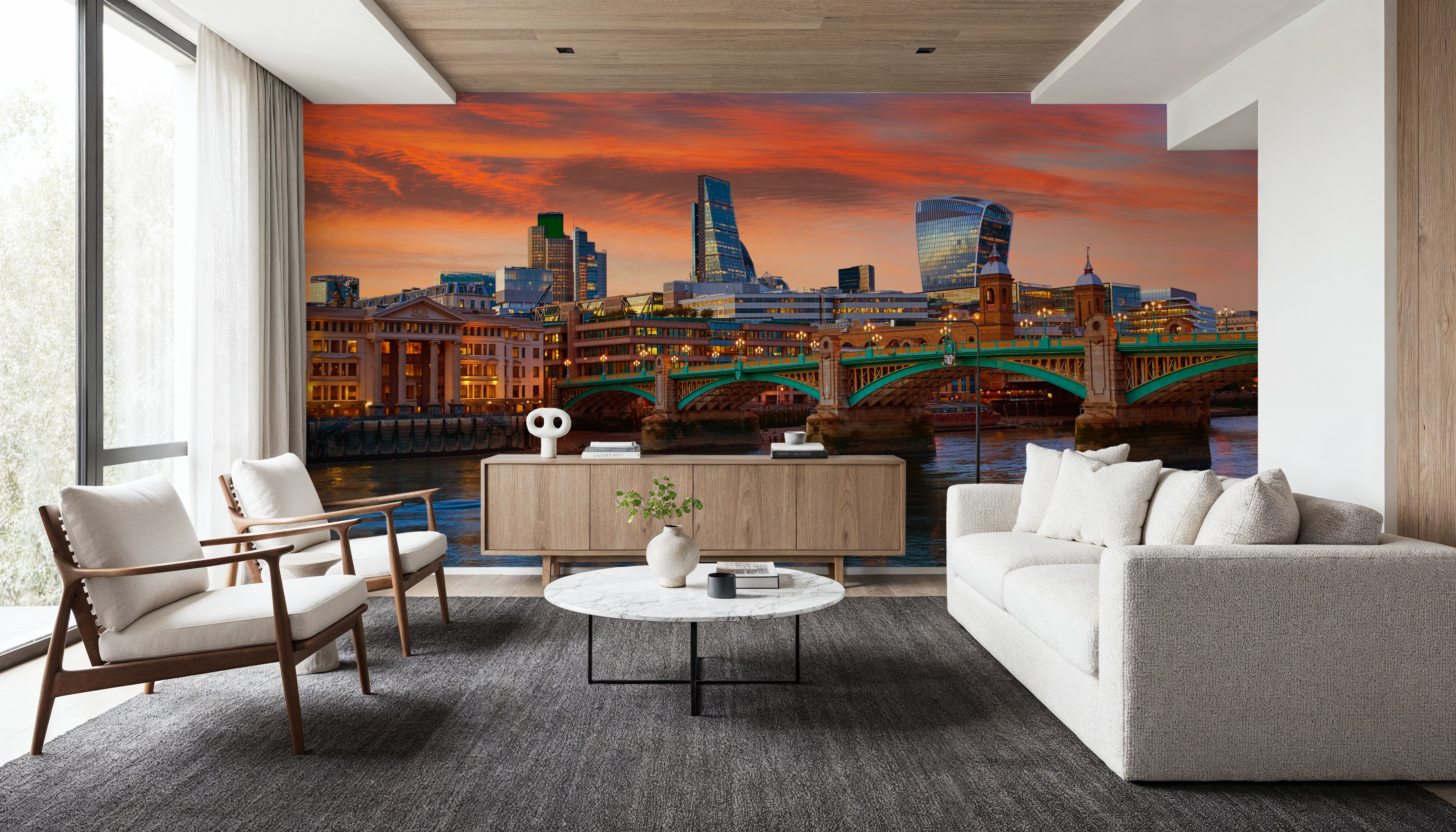 Golden Hour Bridge II, Wallpaper