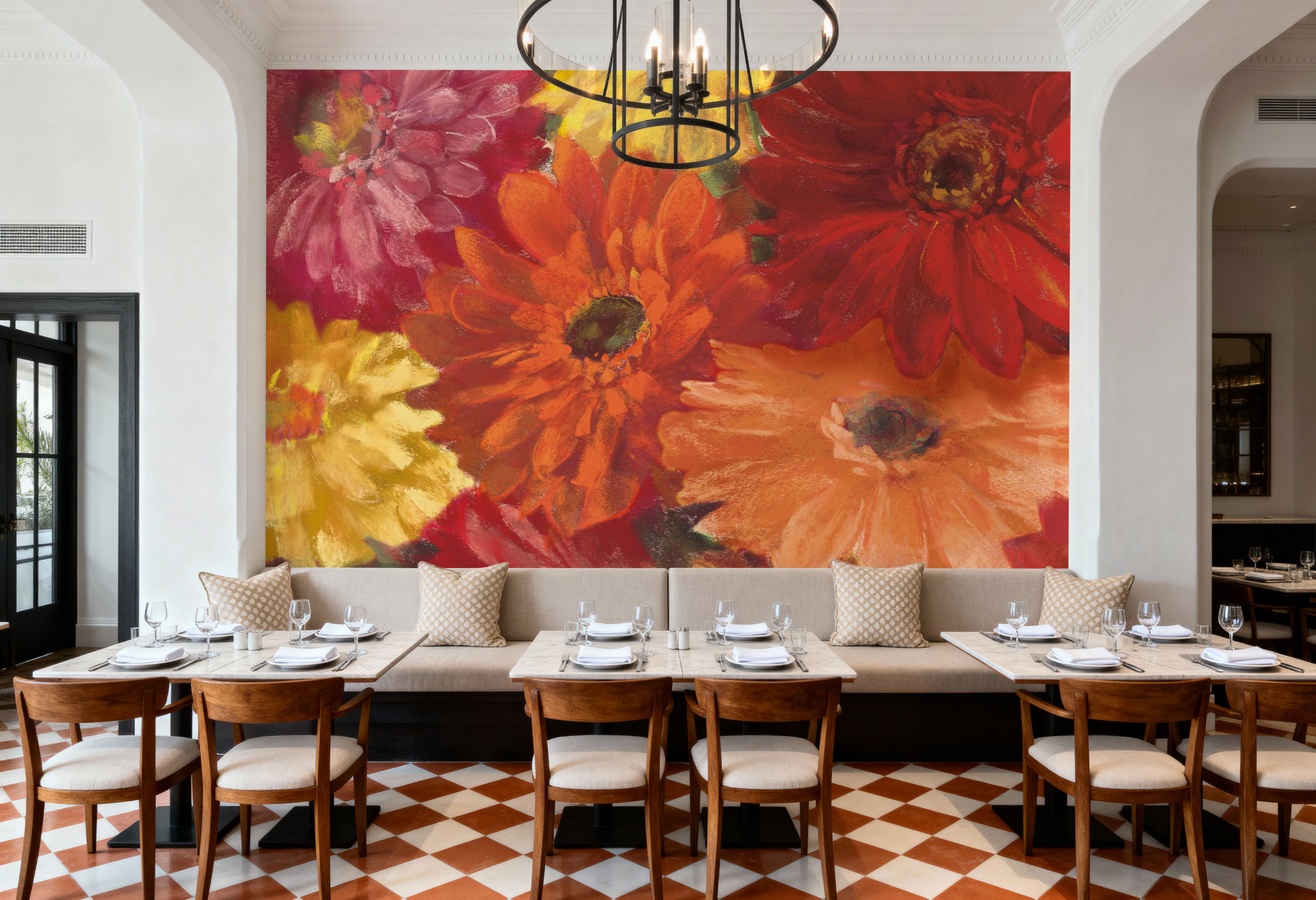 Bountiful Gerberas Square I