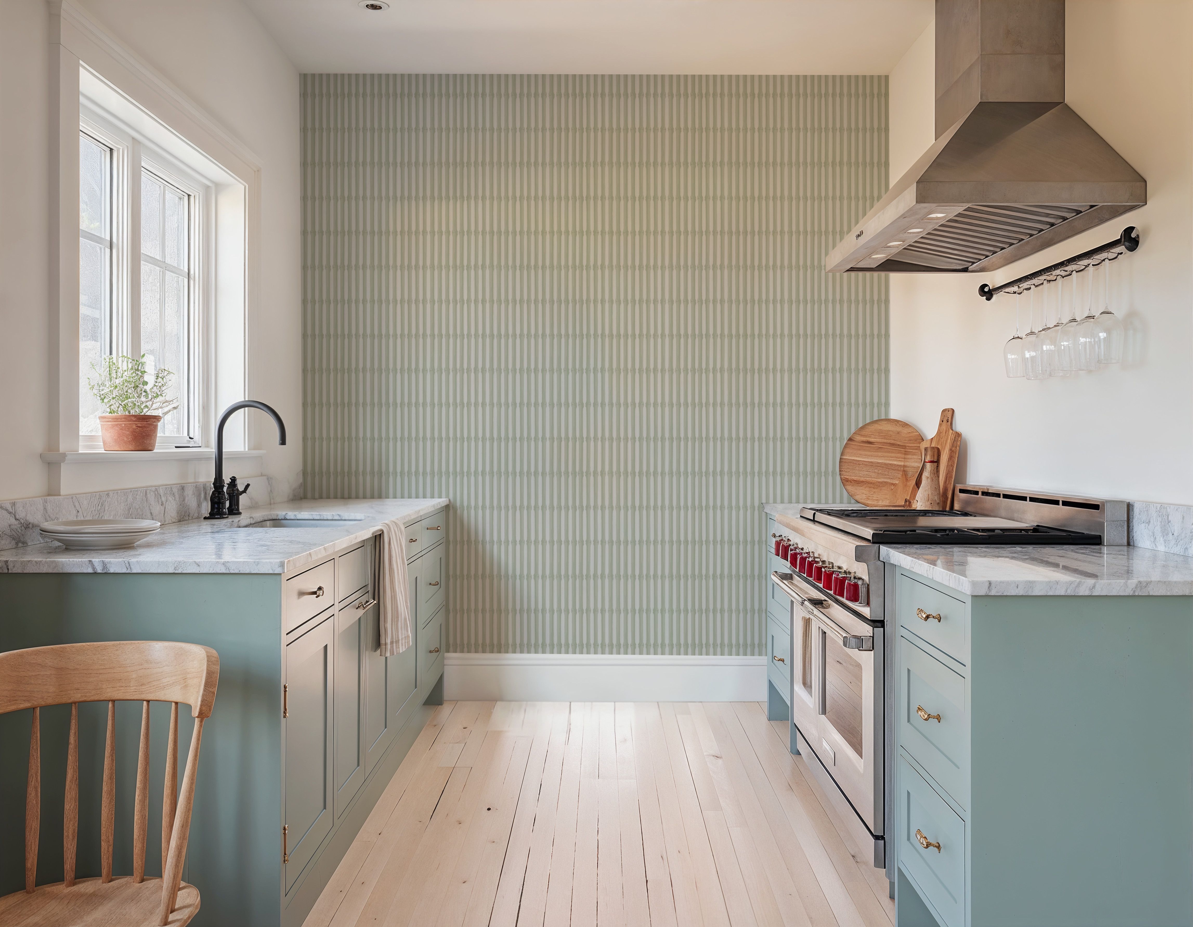 Bamboo Stripes, Mint