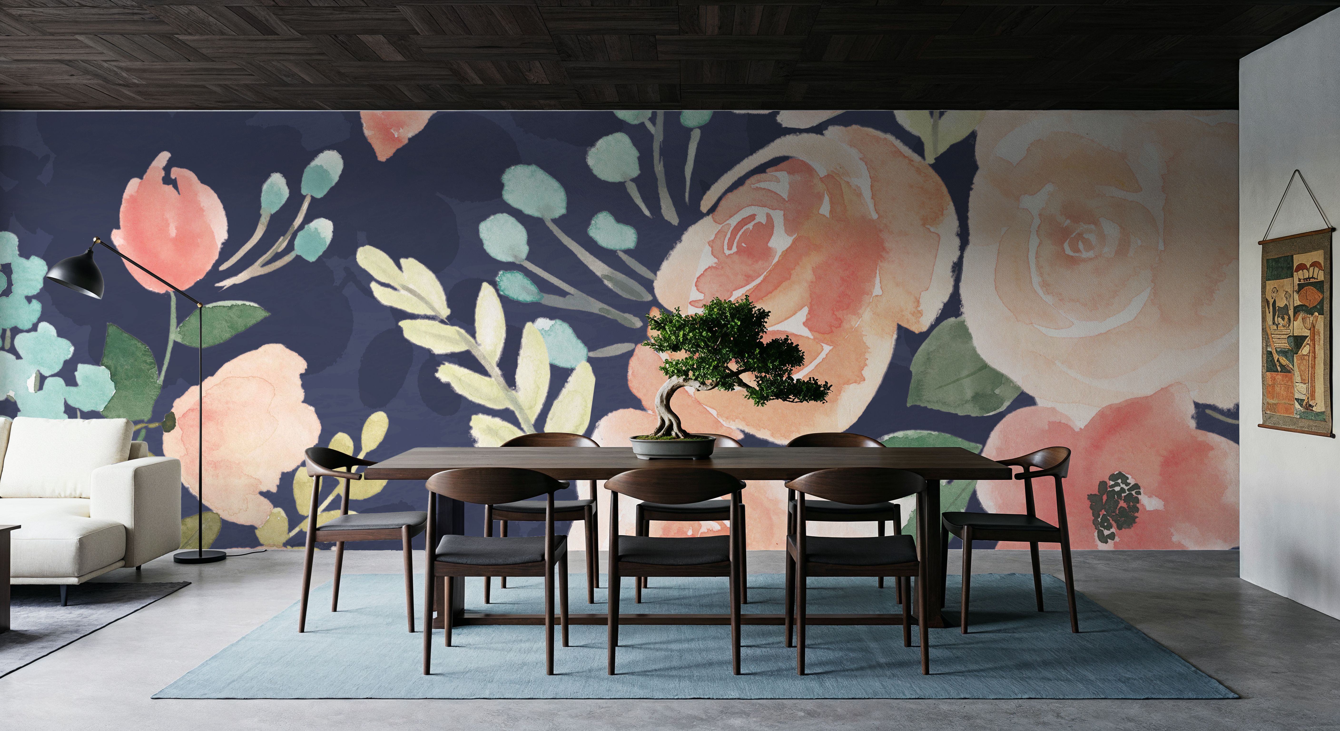 Blooming Delight III Blue