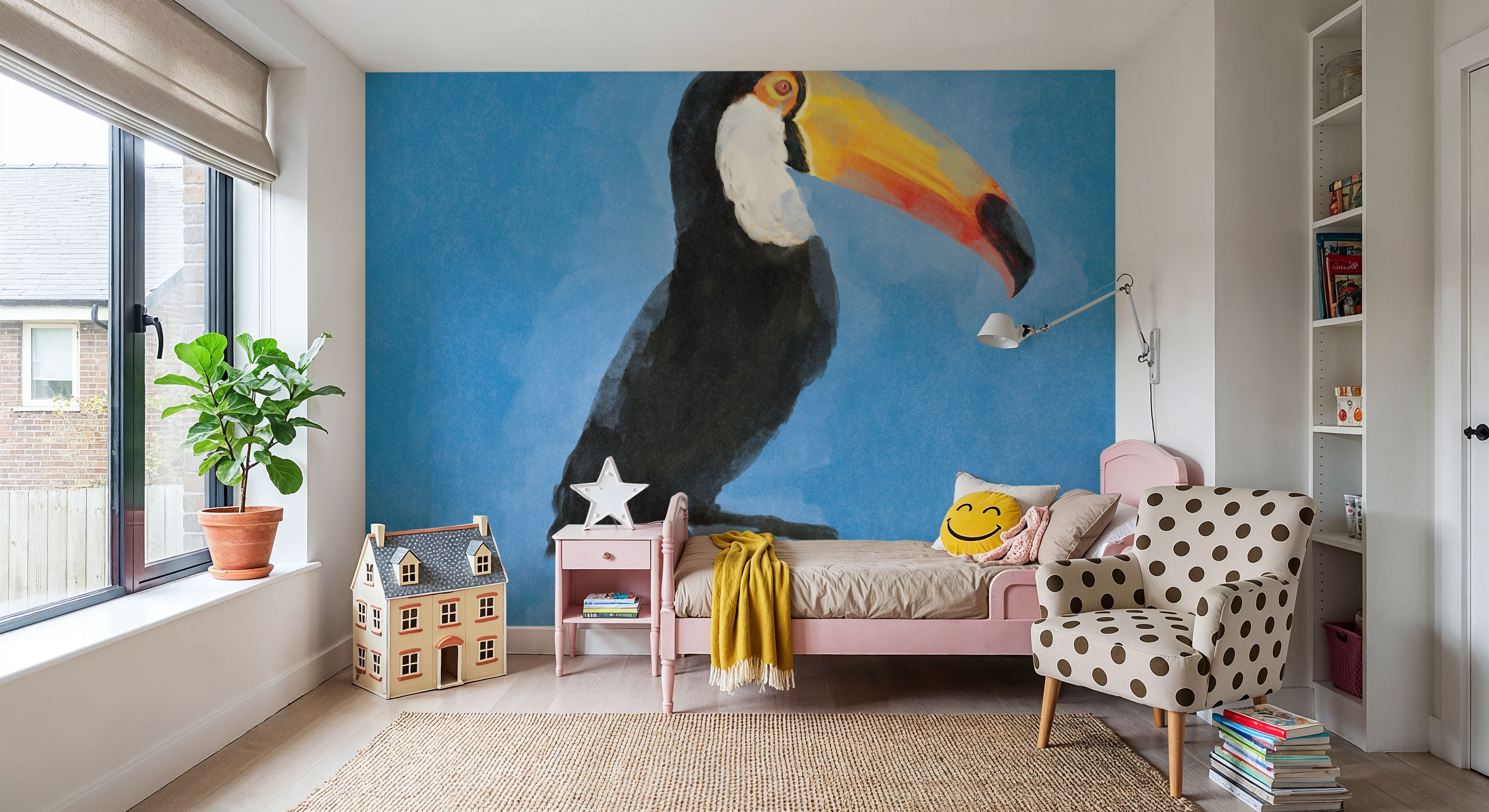 Bright Birds III, Wallpaper