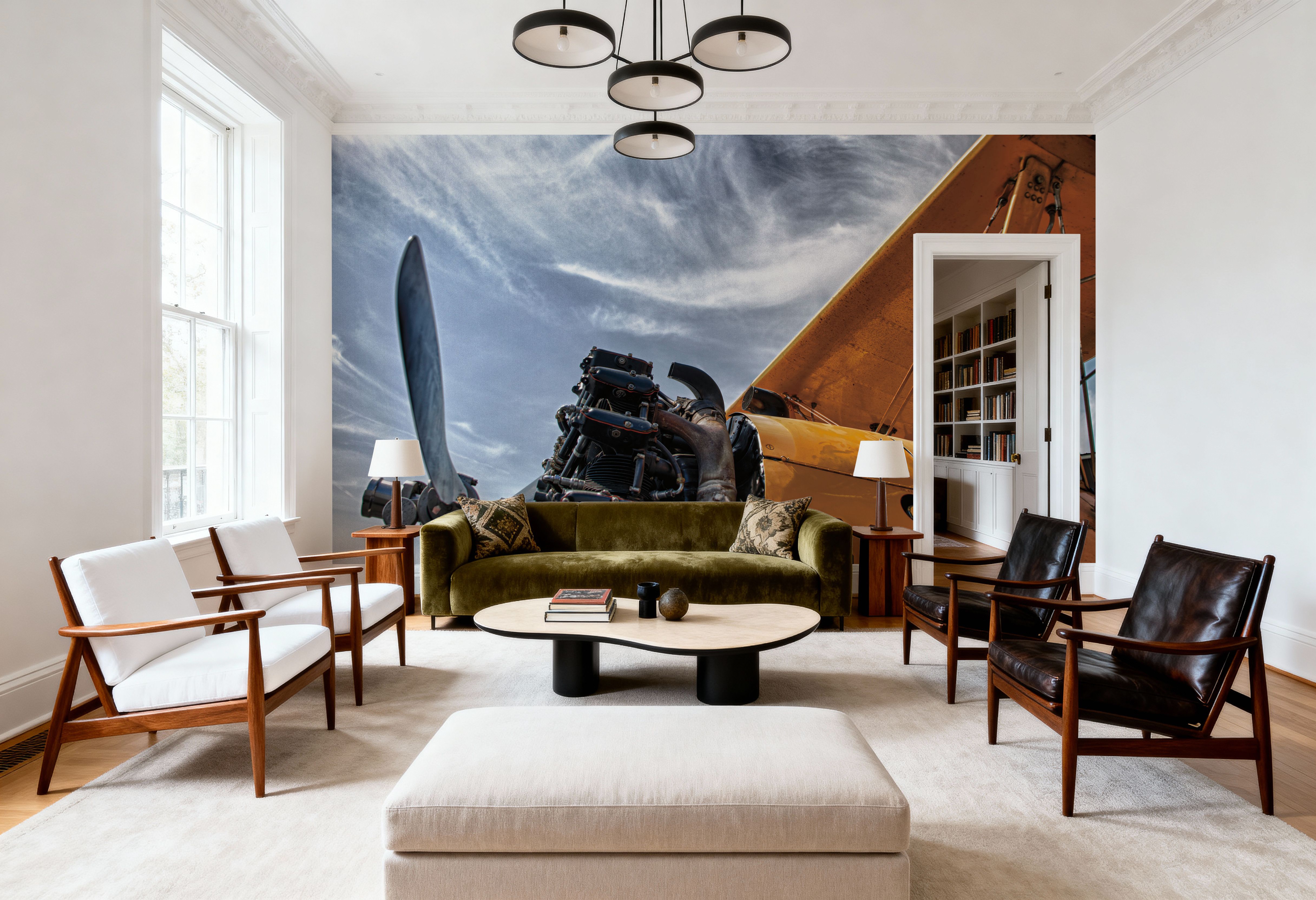 Aero Maquina Yellow, Wallpaper