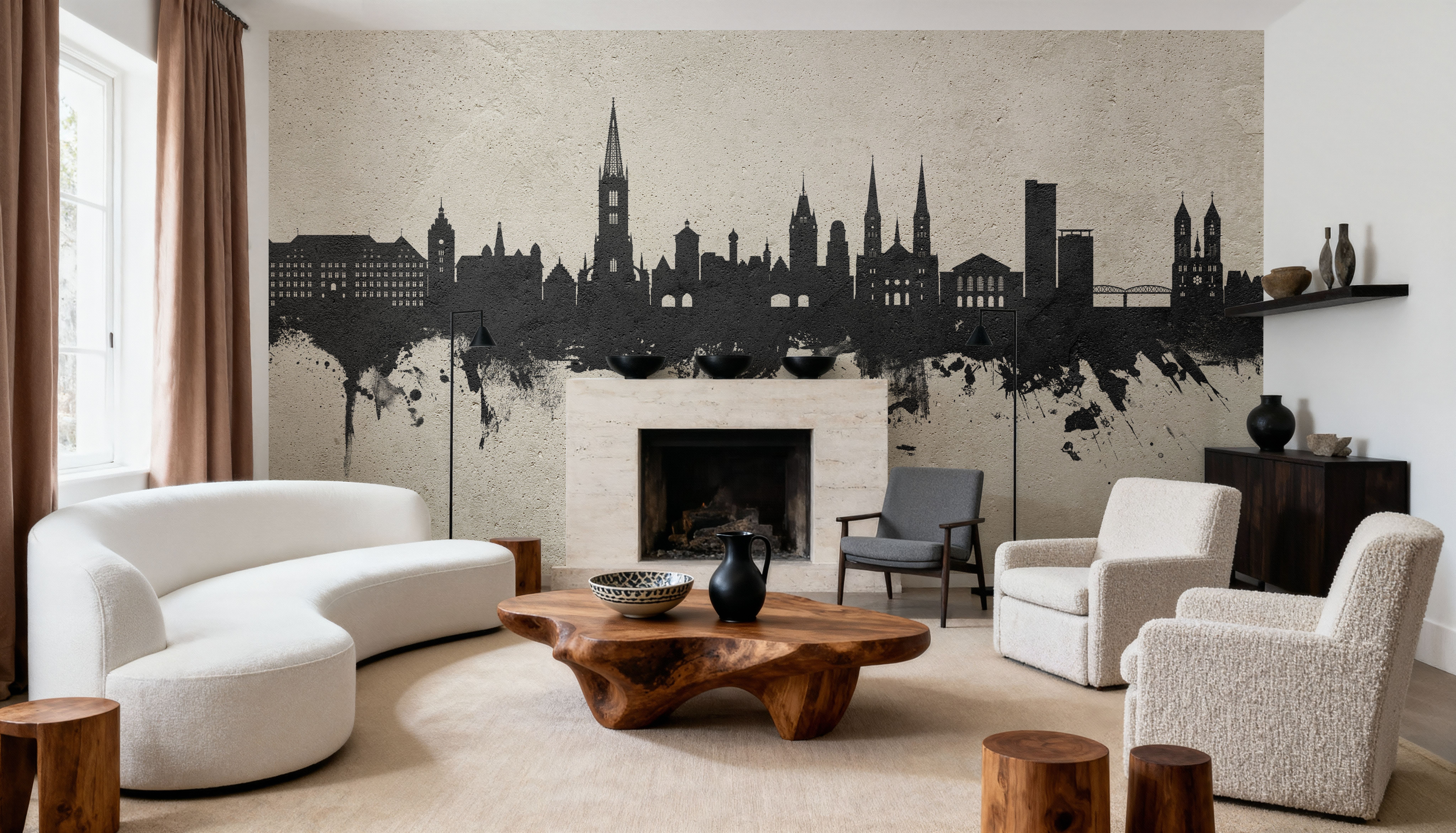 Freiburg Germnay Skyline Concrete