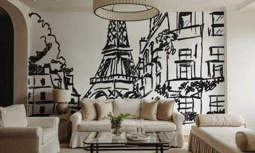 Paris Scene Sketch I