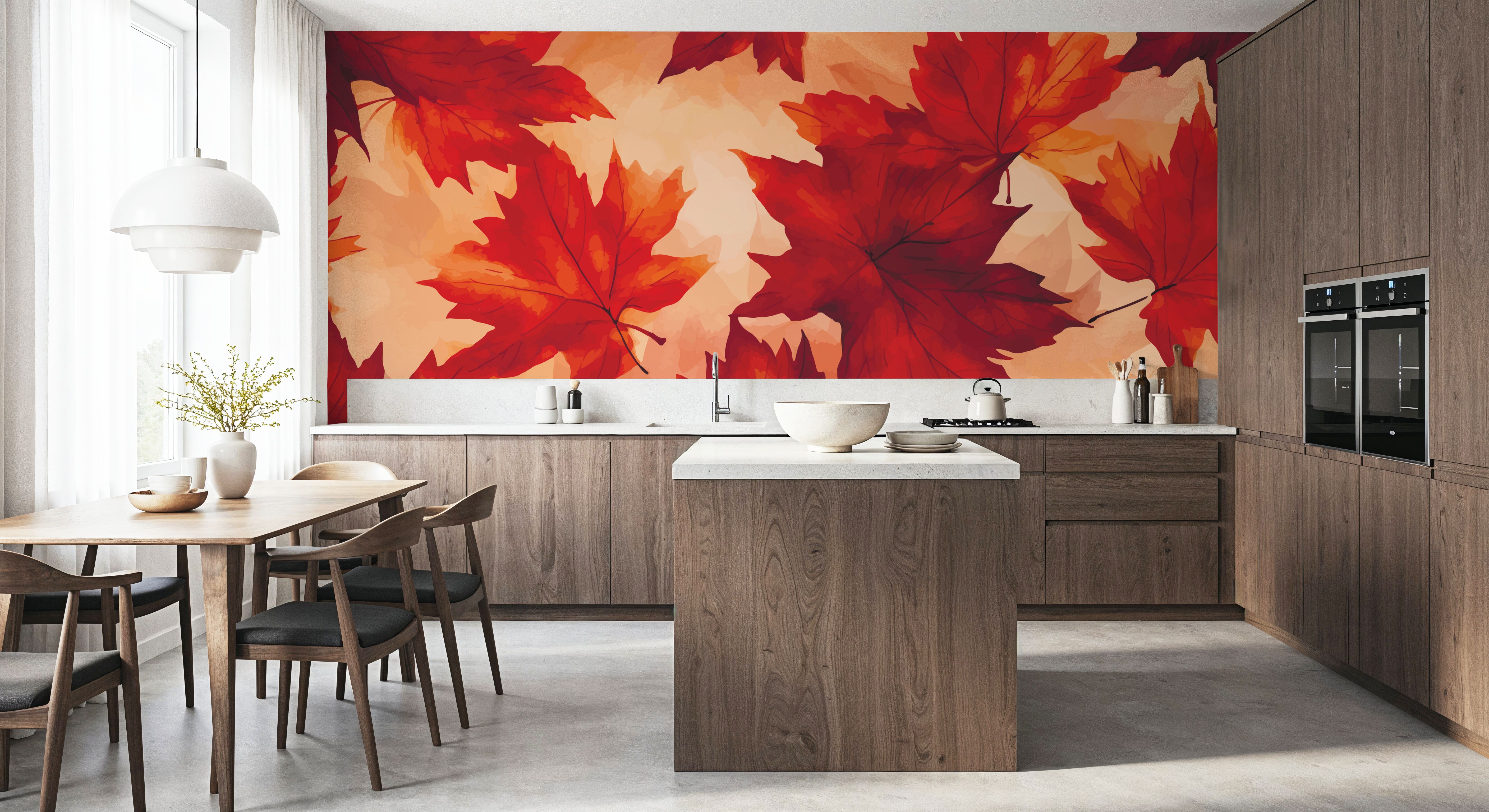 Oaks by Fall, Tapeten