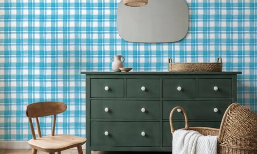 Summer Plaid Blue