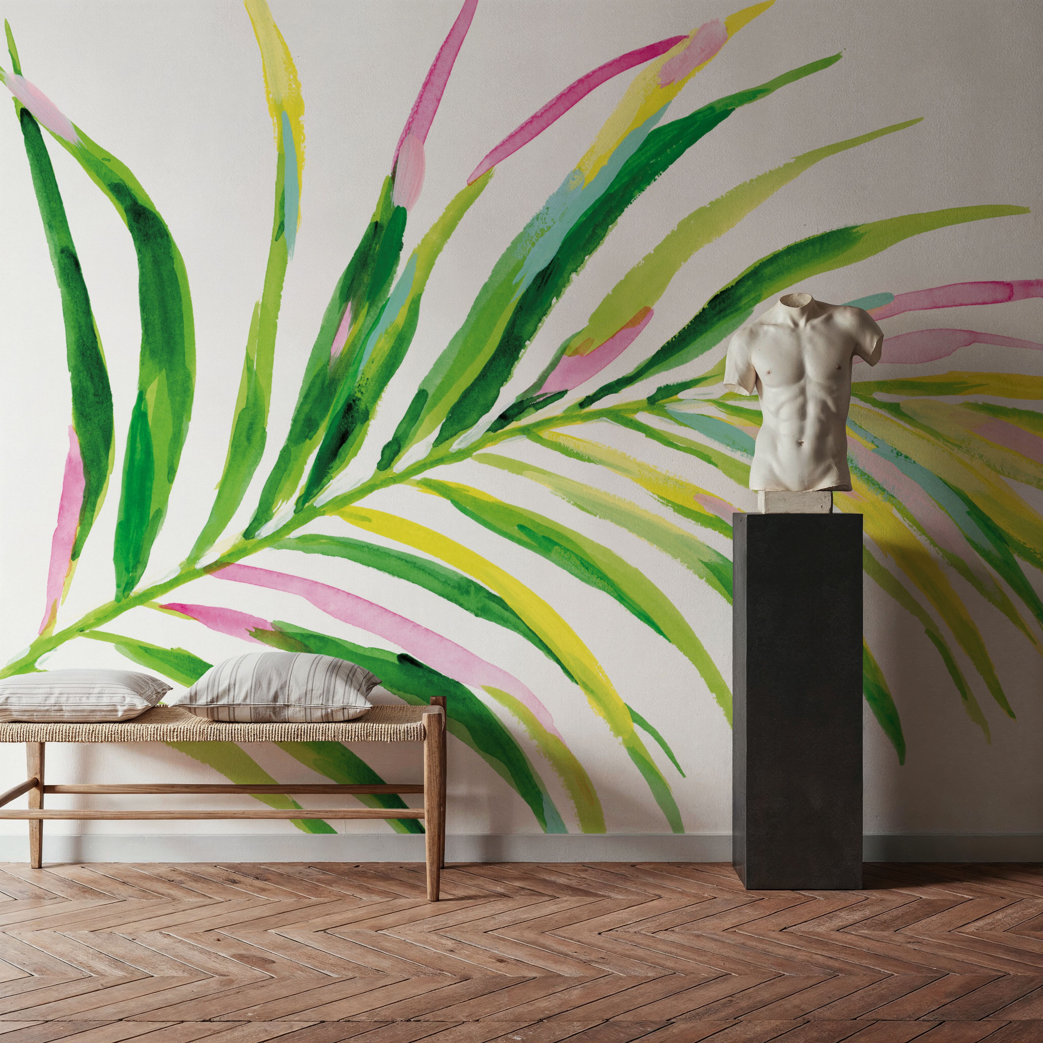 Colorful Tropical Leaf II