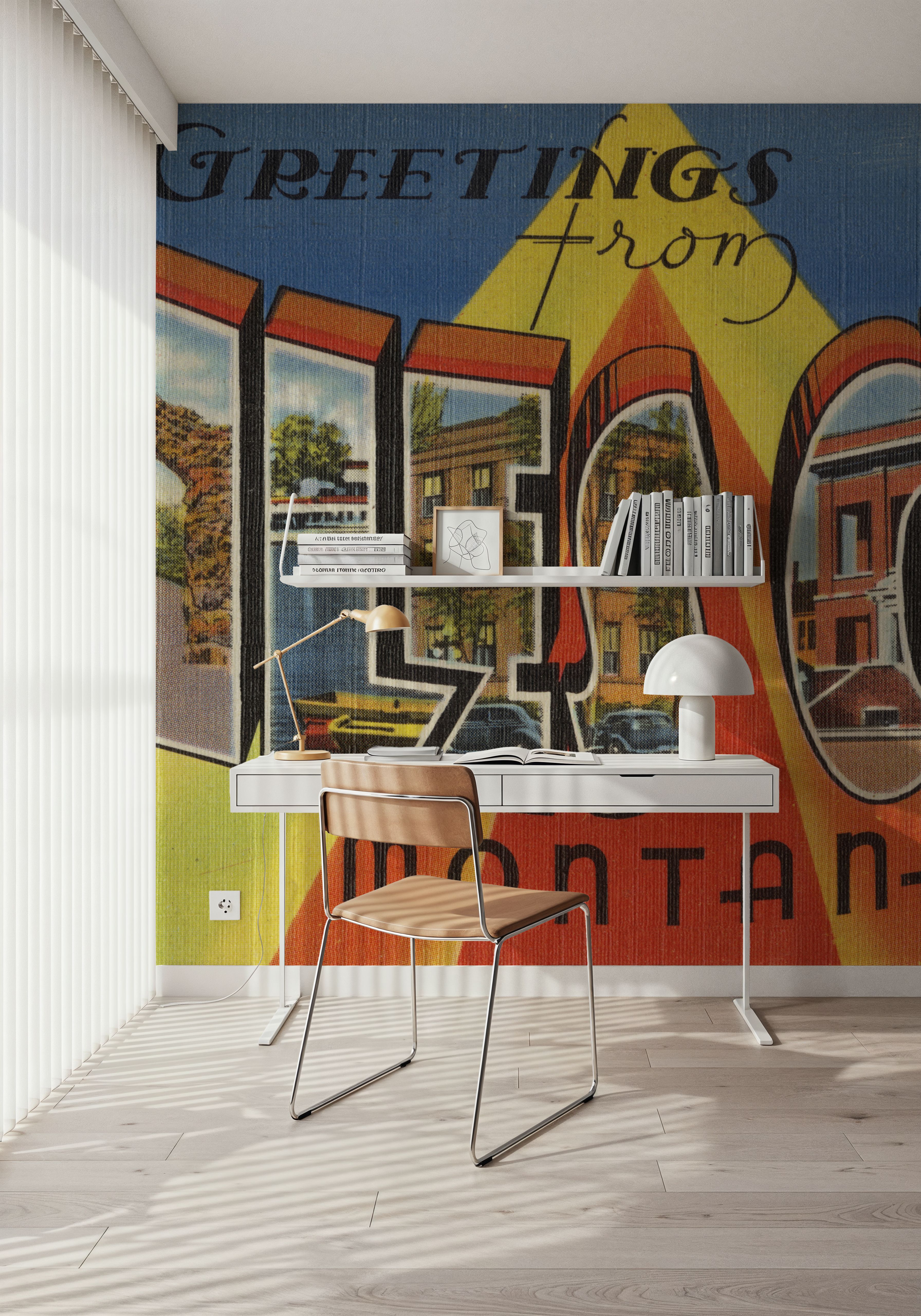 Greetings from Miles City - Screenprint Postcard