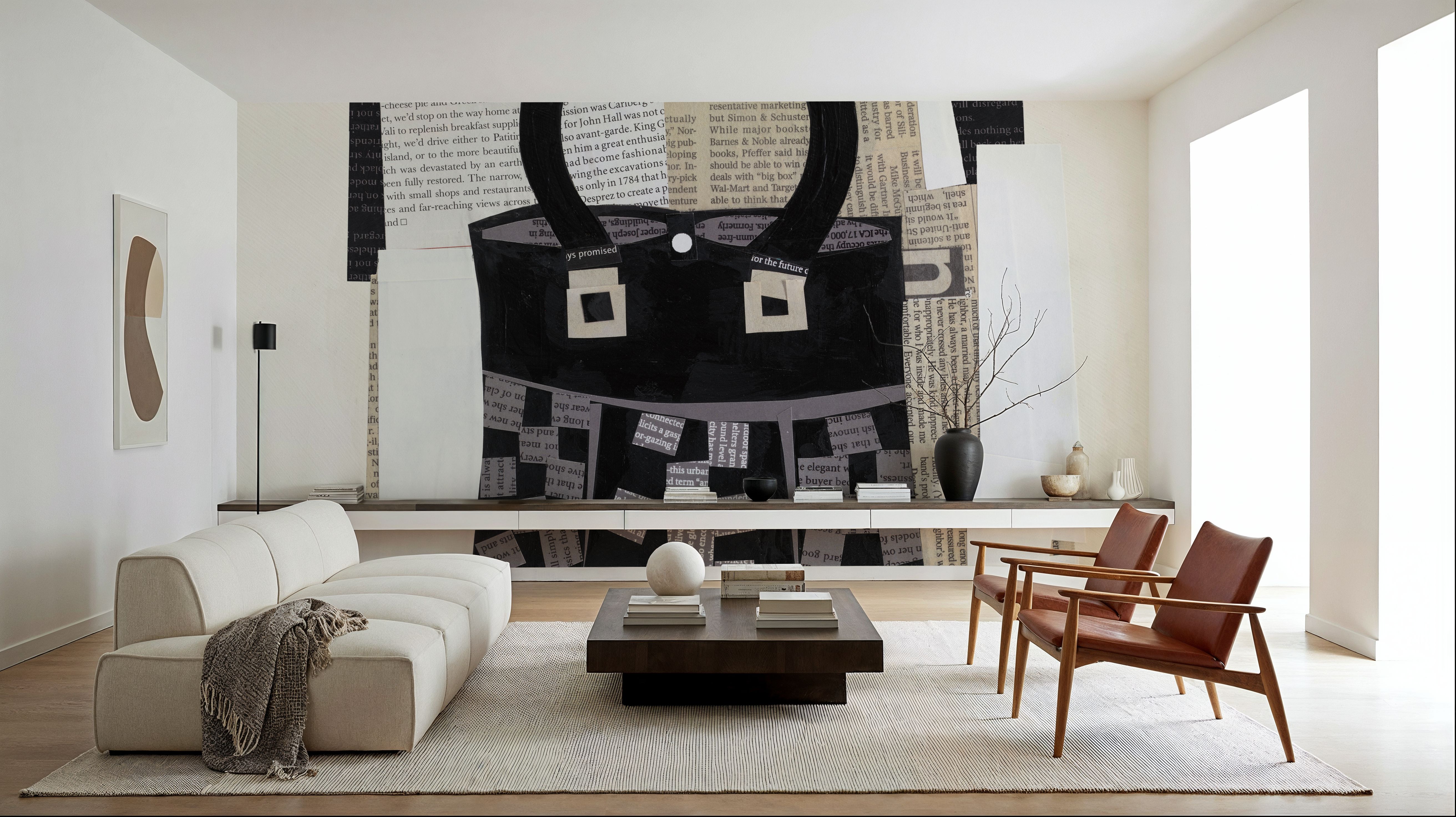 Paper Bag III, Wallpaper