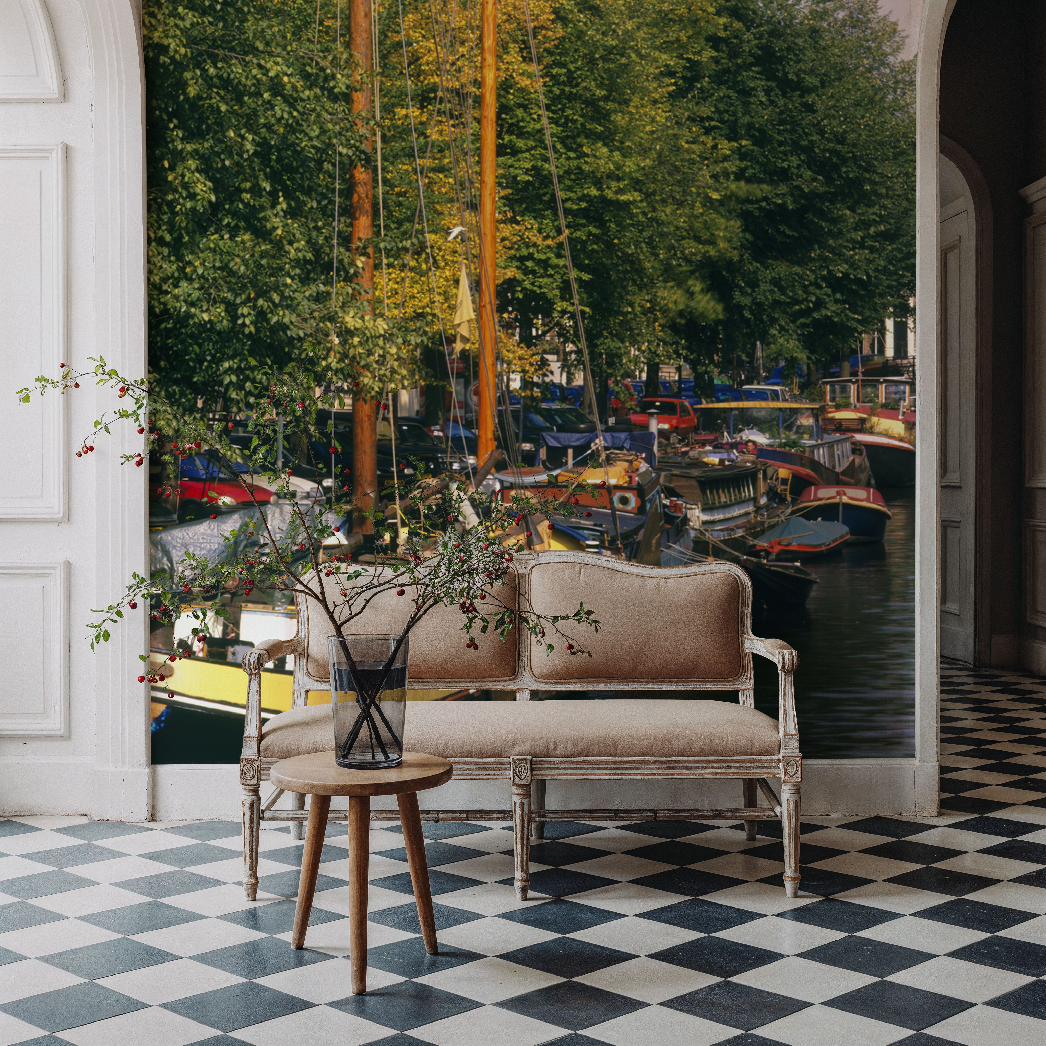 Tranquil Canal Reflections