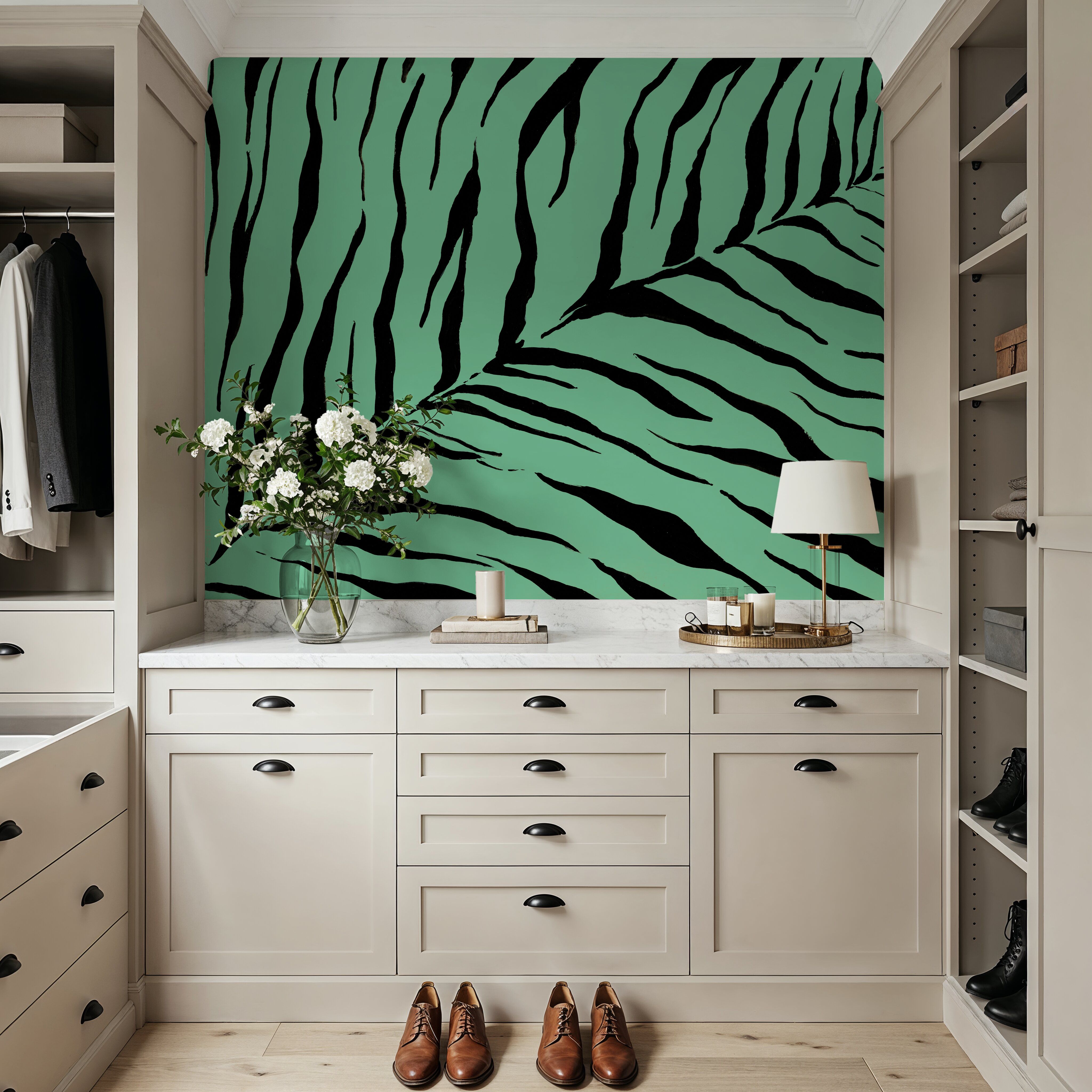 Animal Print III Green