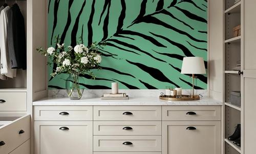 Animal Print III Green