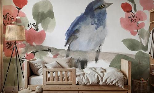 Bird and Blossoms I