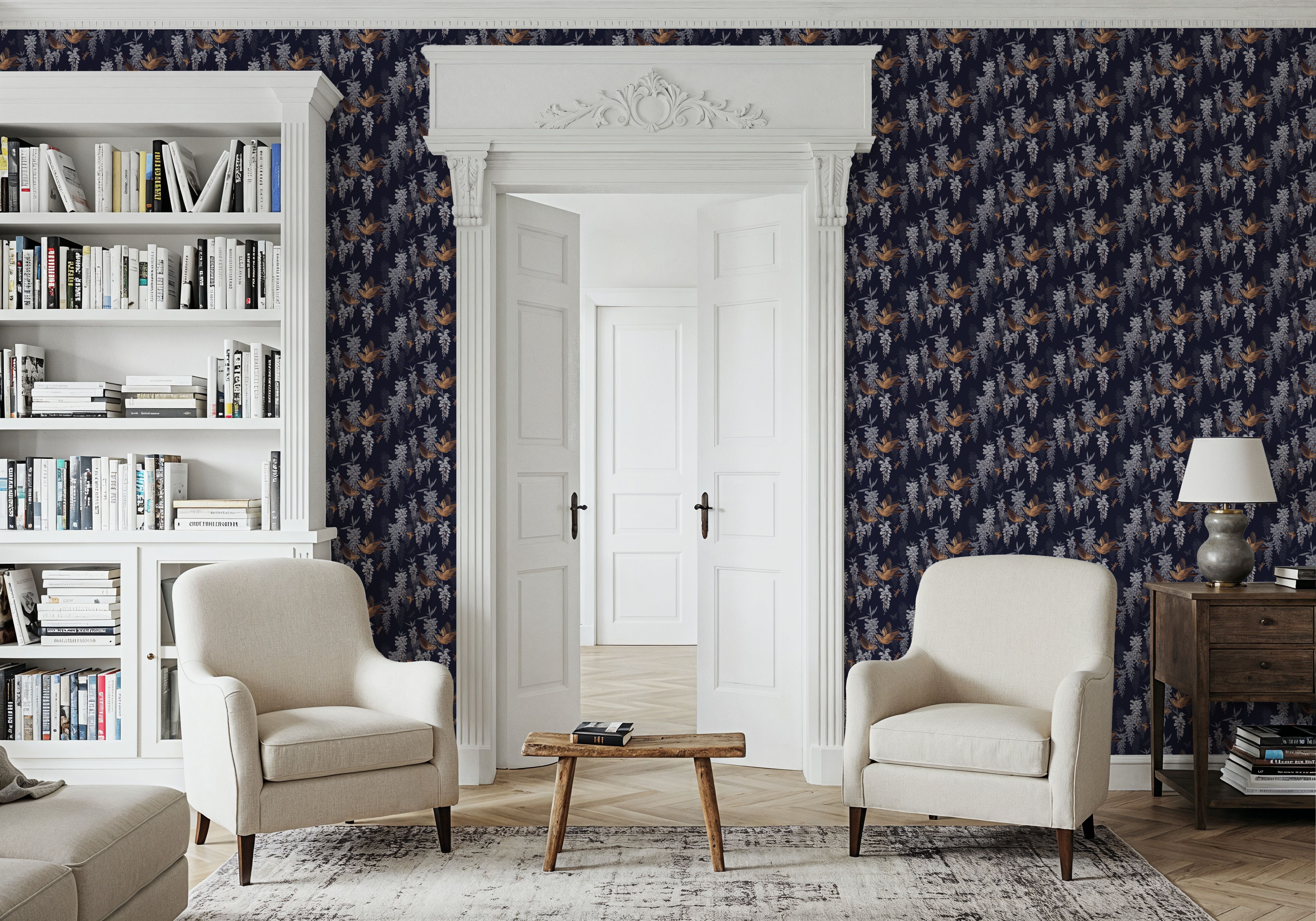 Elegant Birds Pattern