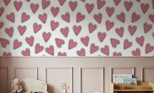 Iconic Pop Hearts, Rose Pink