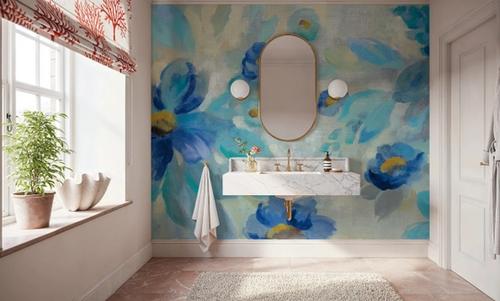 Blue Flowers Whisper I
