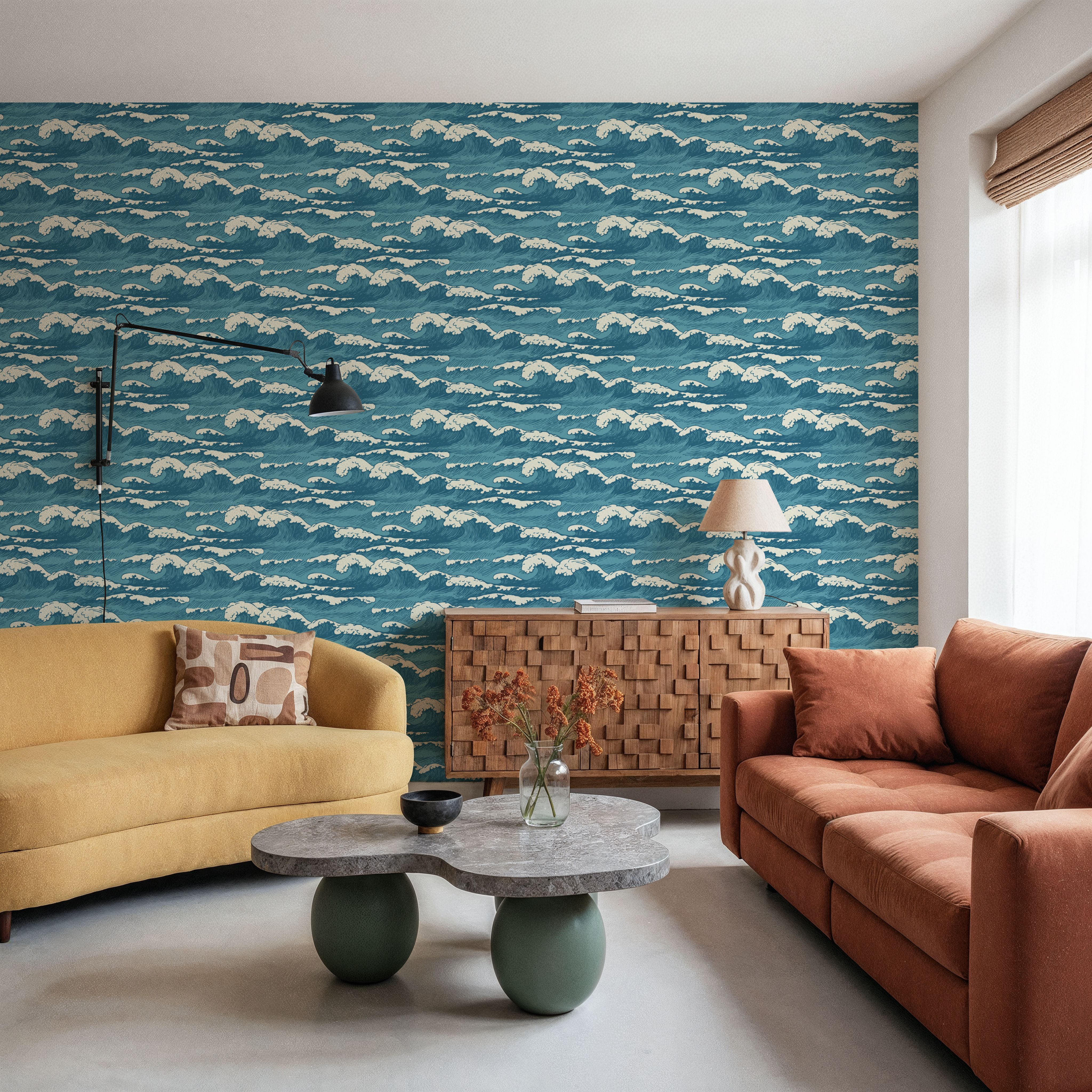 Endless Waves, French Blue