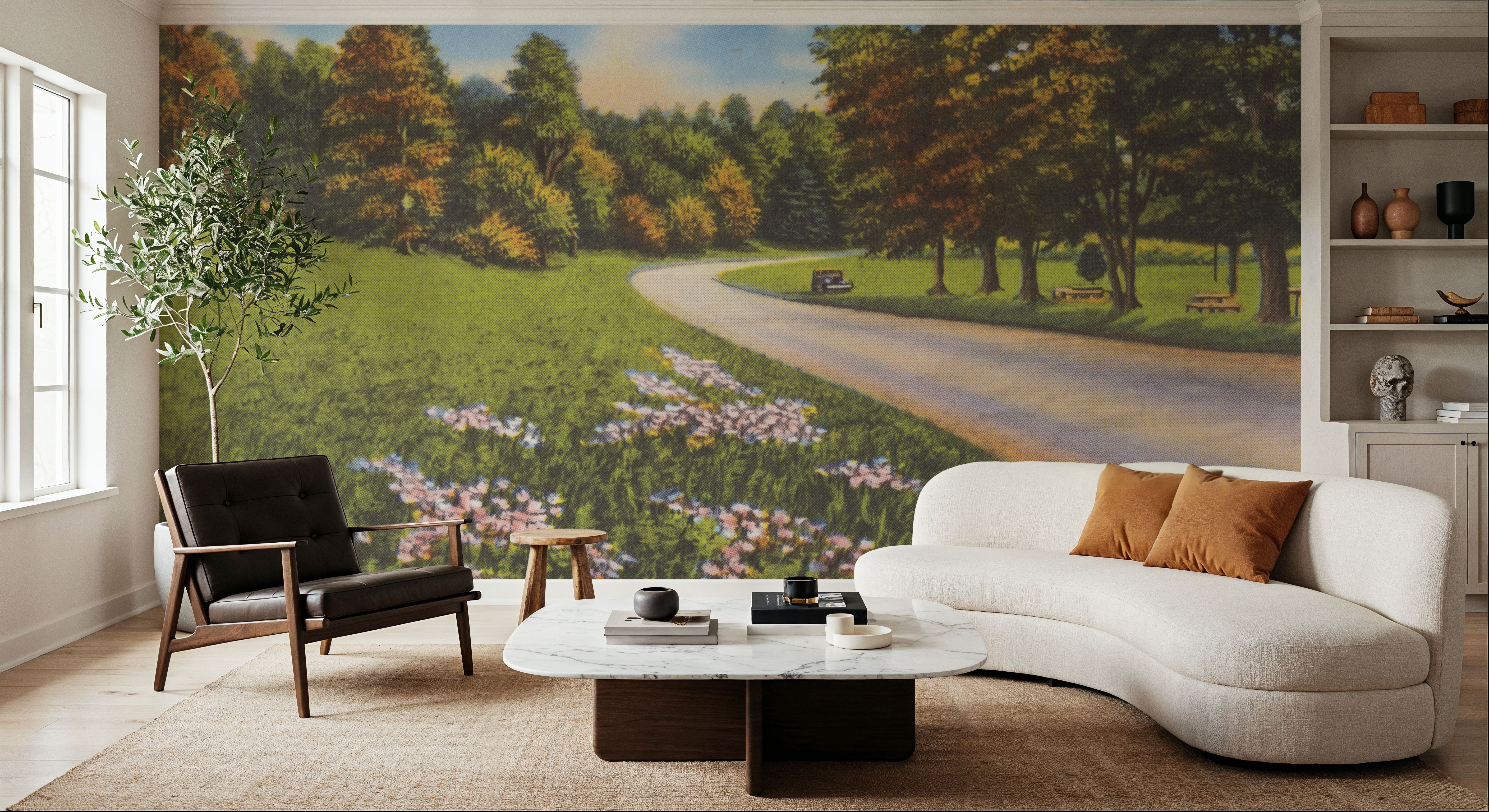 Park Views - Screenprint Postcard