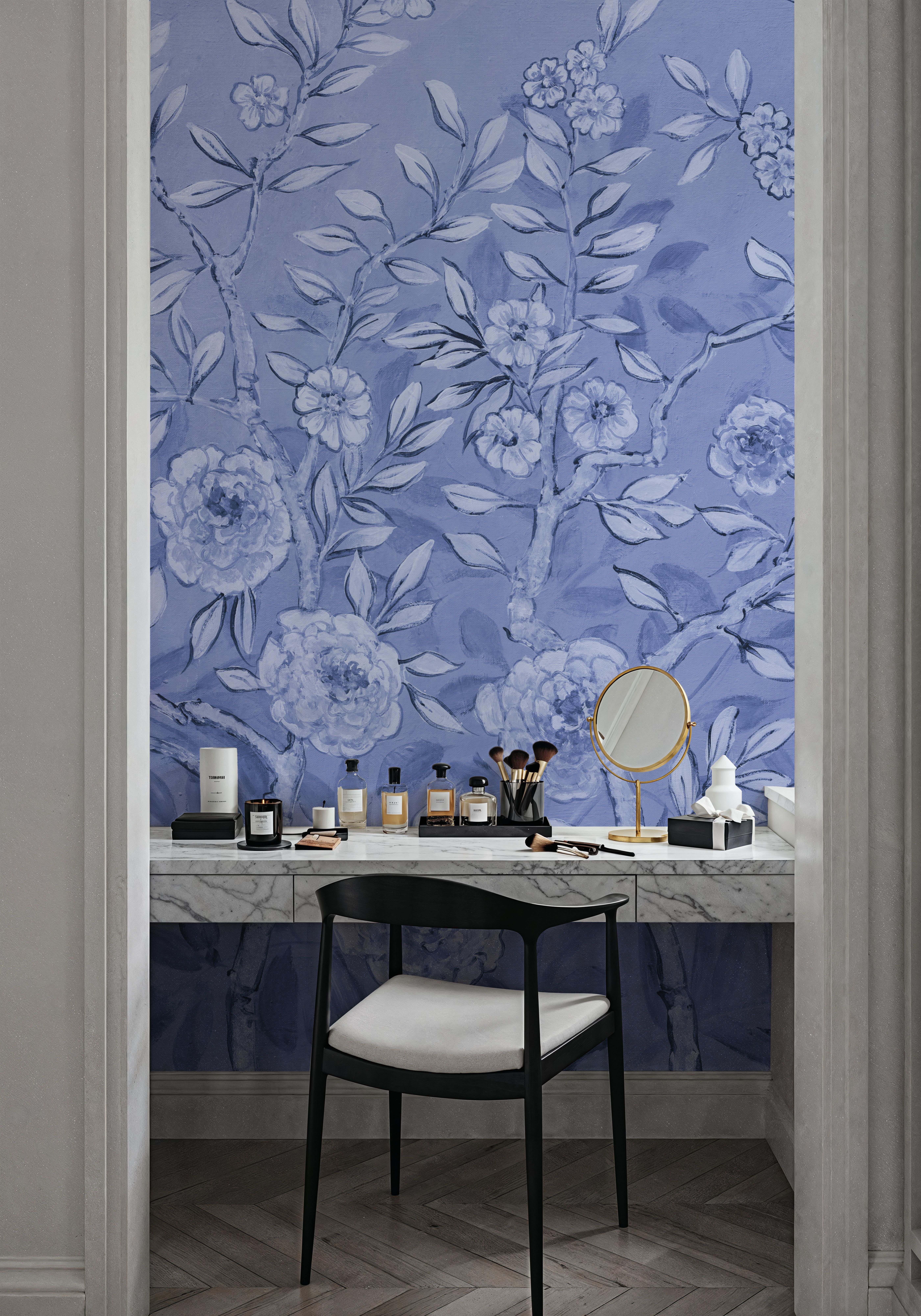 French Garden All Blue