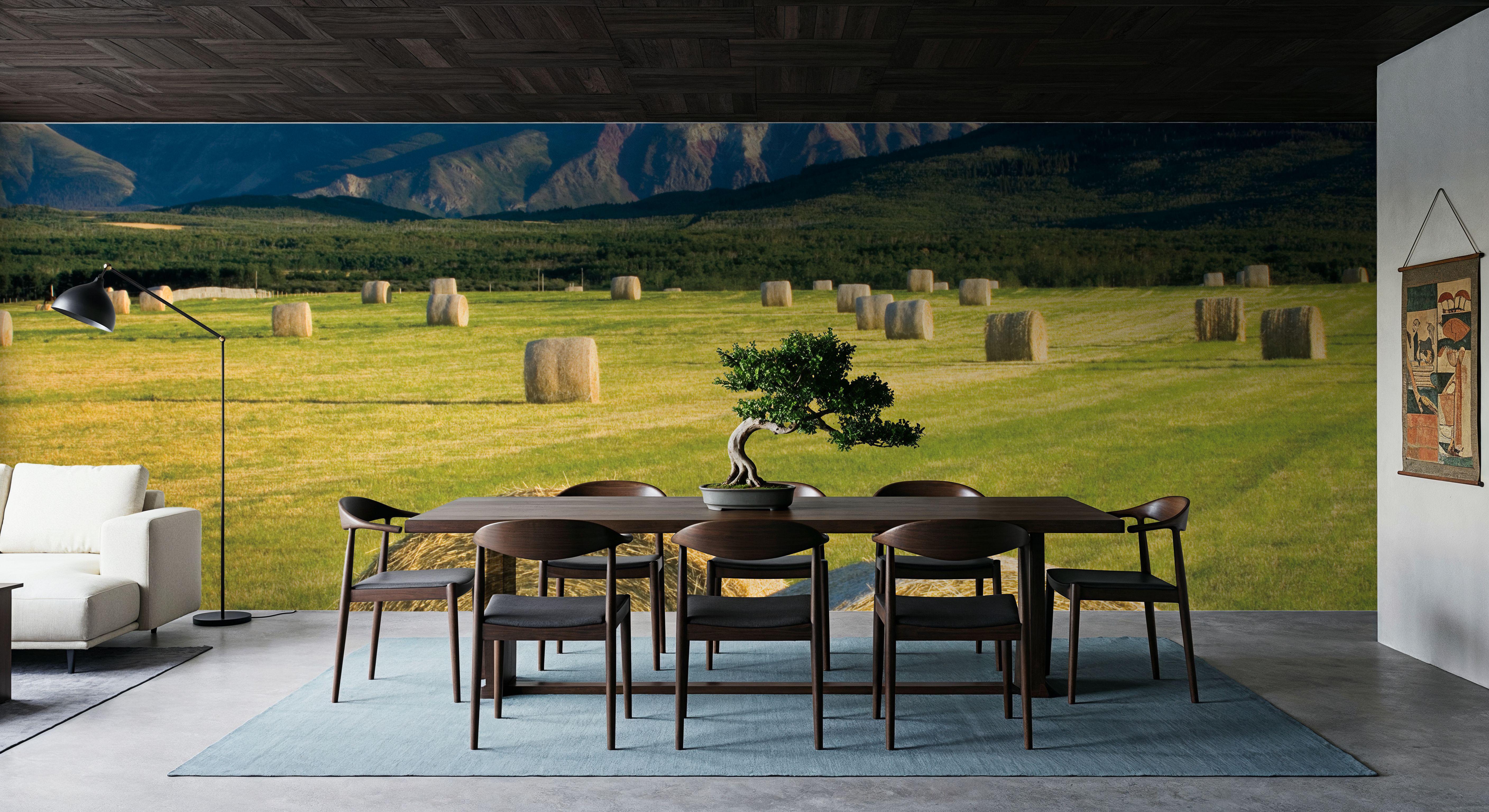 Hay Bales, Wallpaper