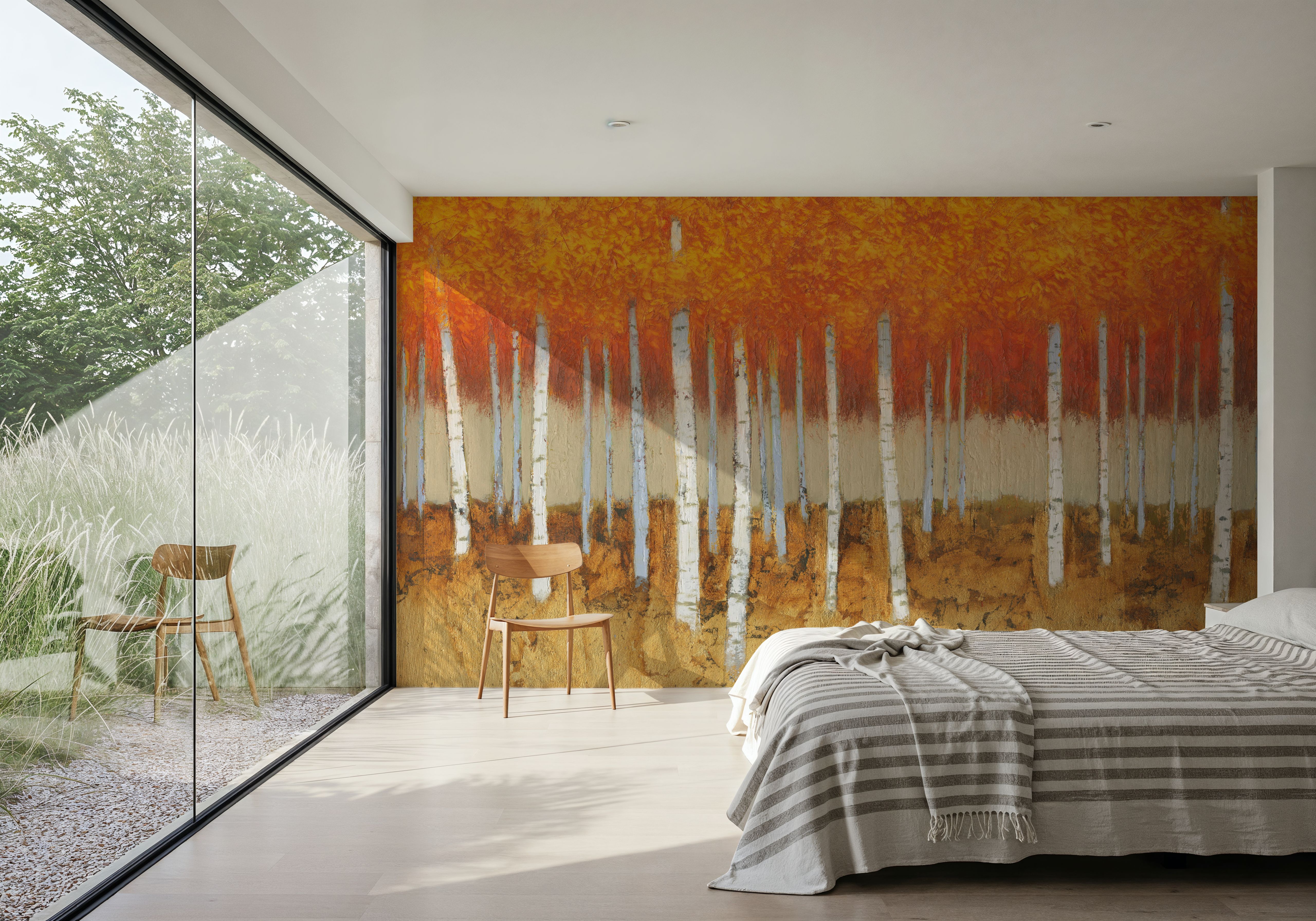 Autumn Birches