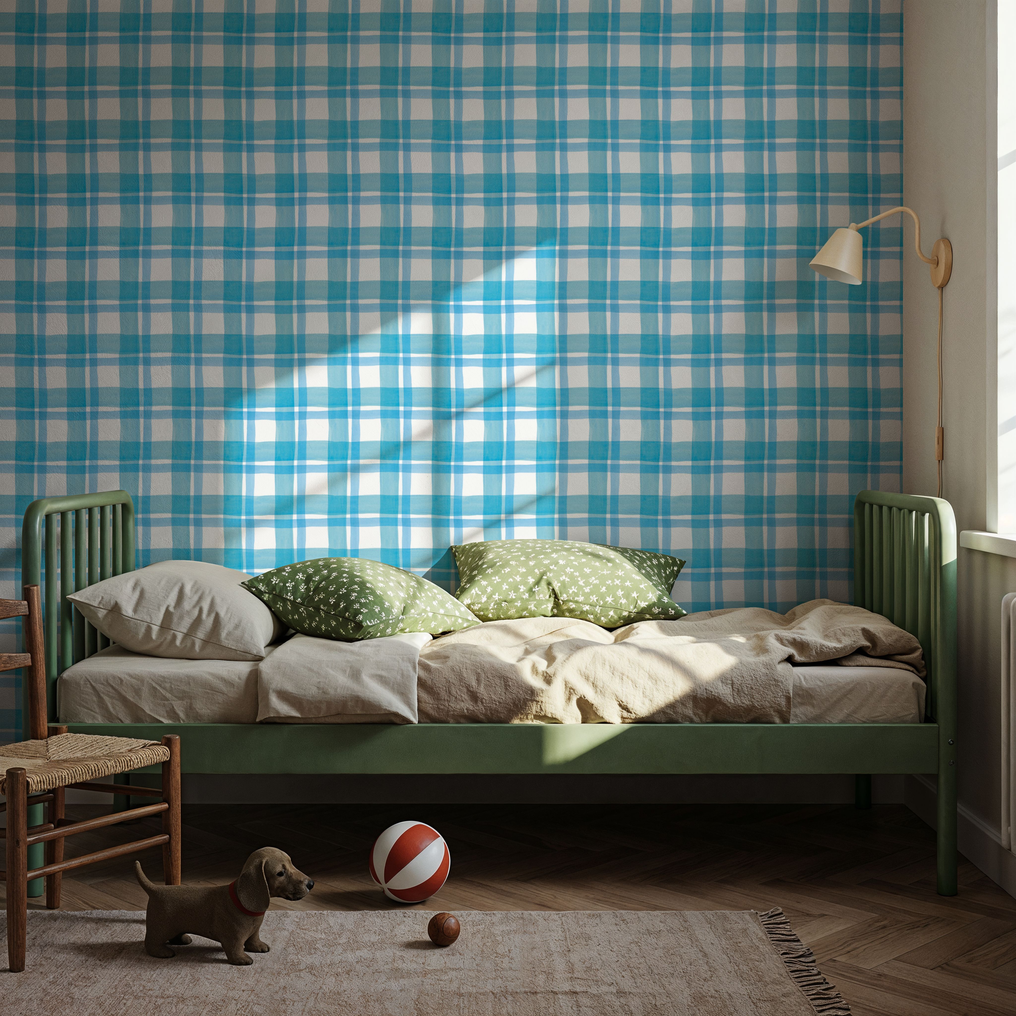 Summer Plaid Blue