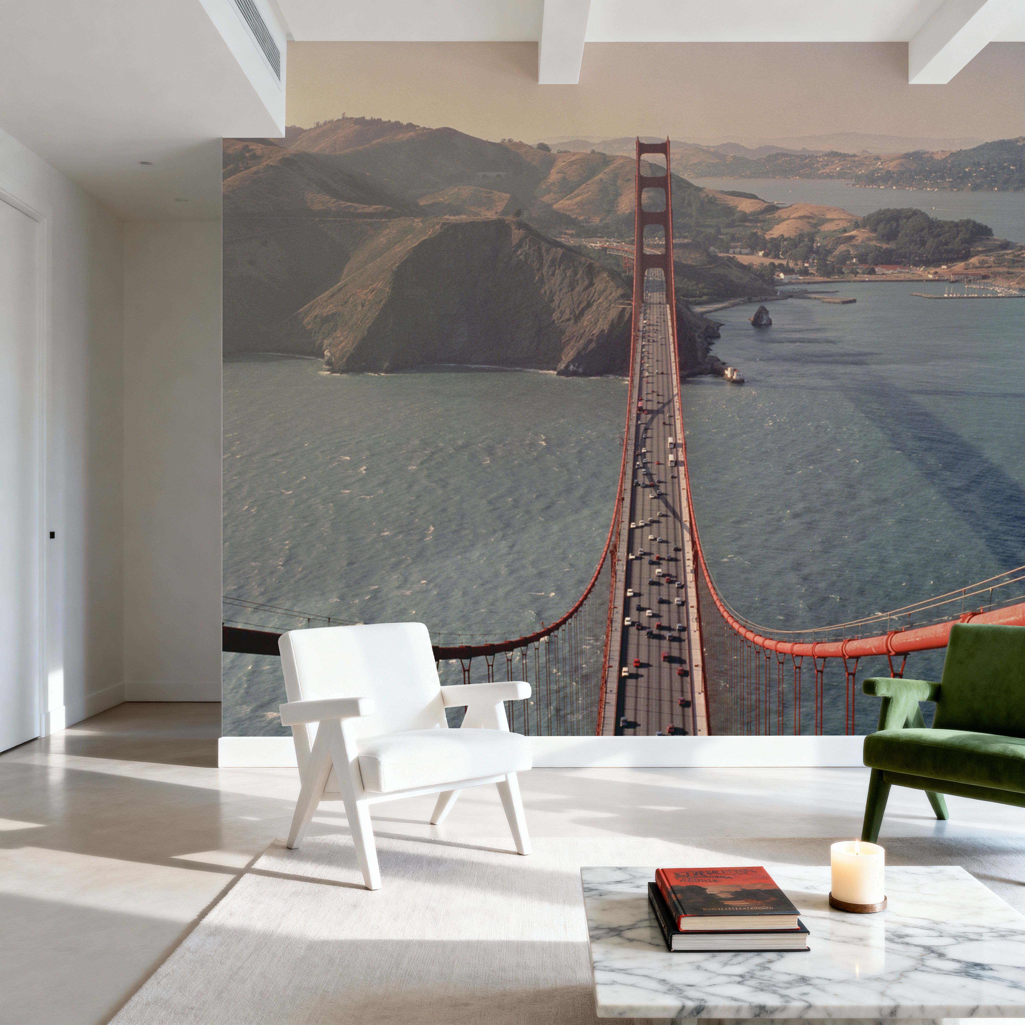 Golden Gate From Above