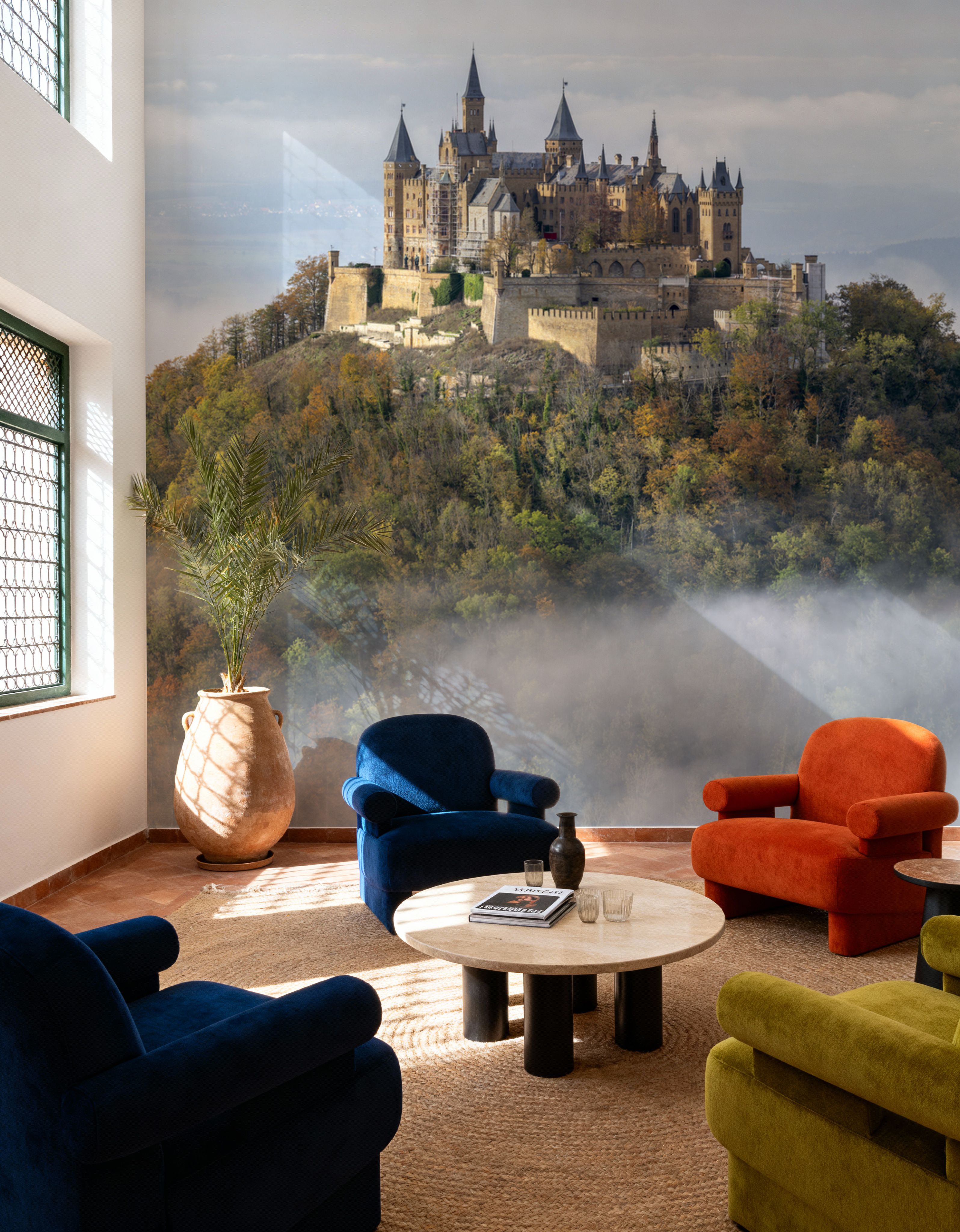 Hohenzollern Castle in Fall