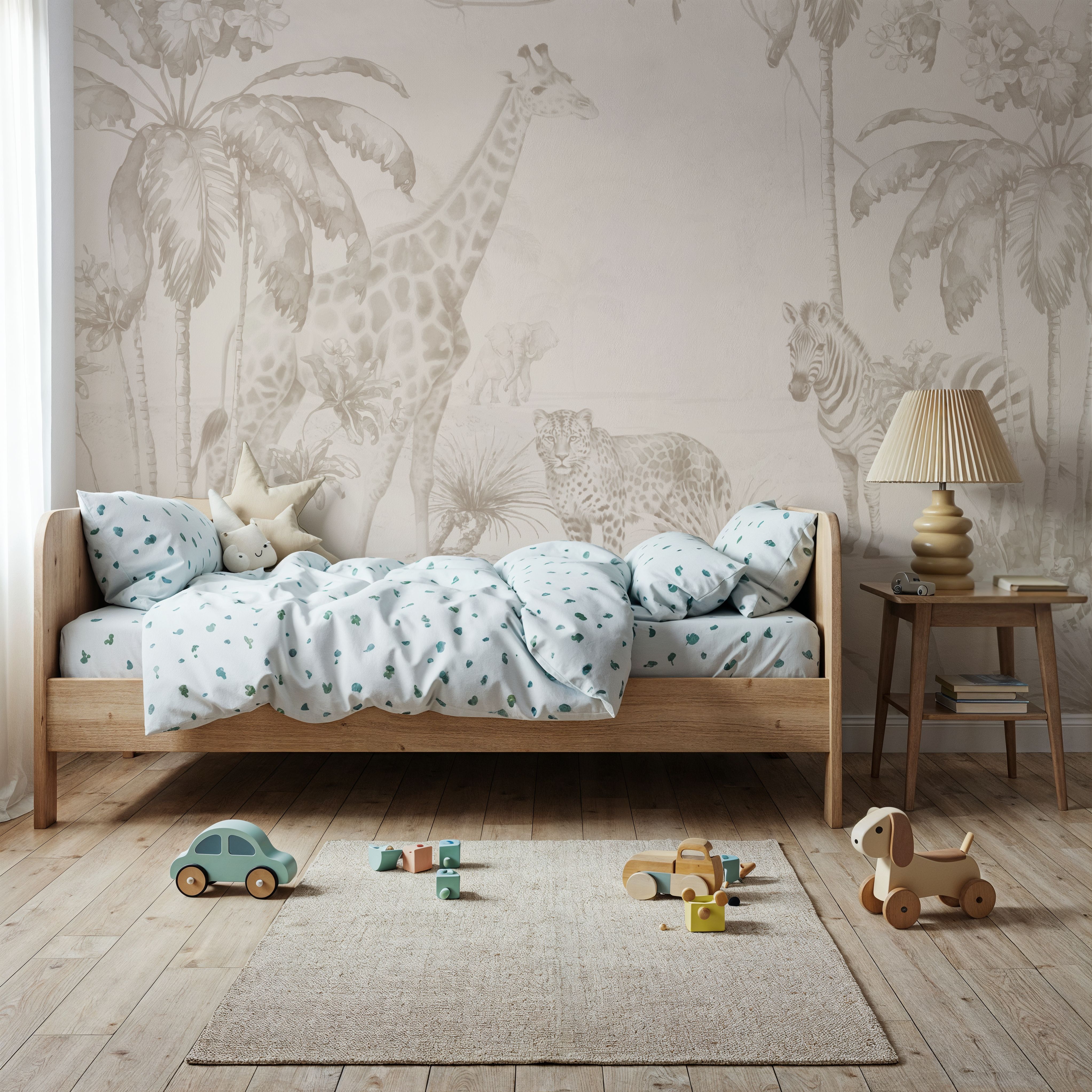 Whimsical Wildlife Gray