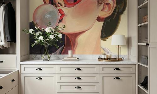 Retro Bubblegum Girl