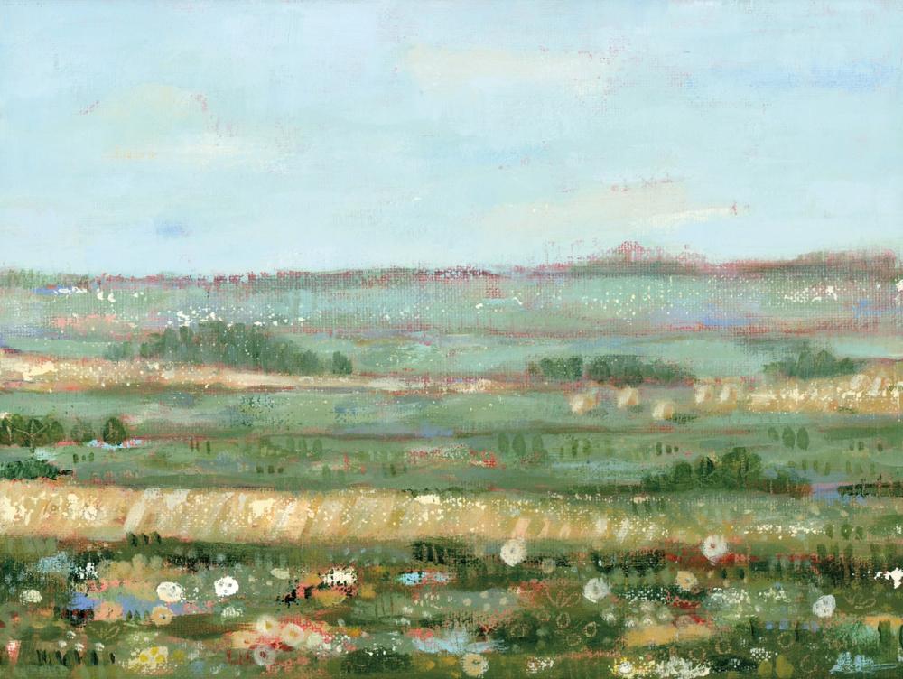 Flowers in the Hayfield