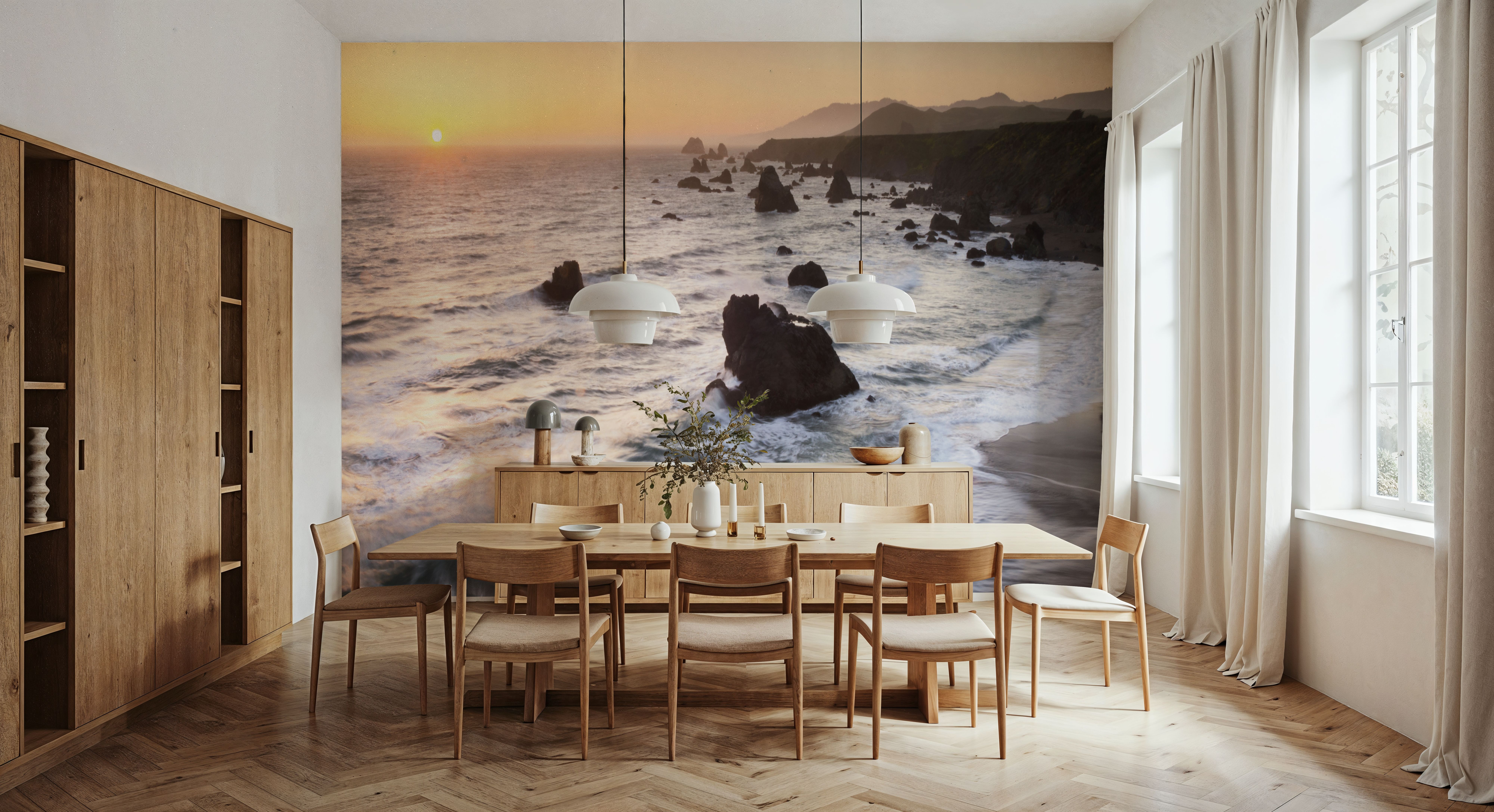 Sonoma Coast Sunset Square