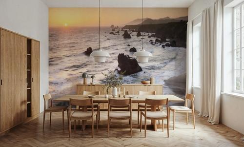 Sonoma Coast Sunset Square