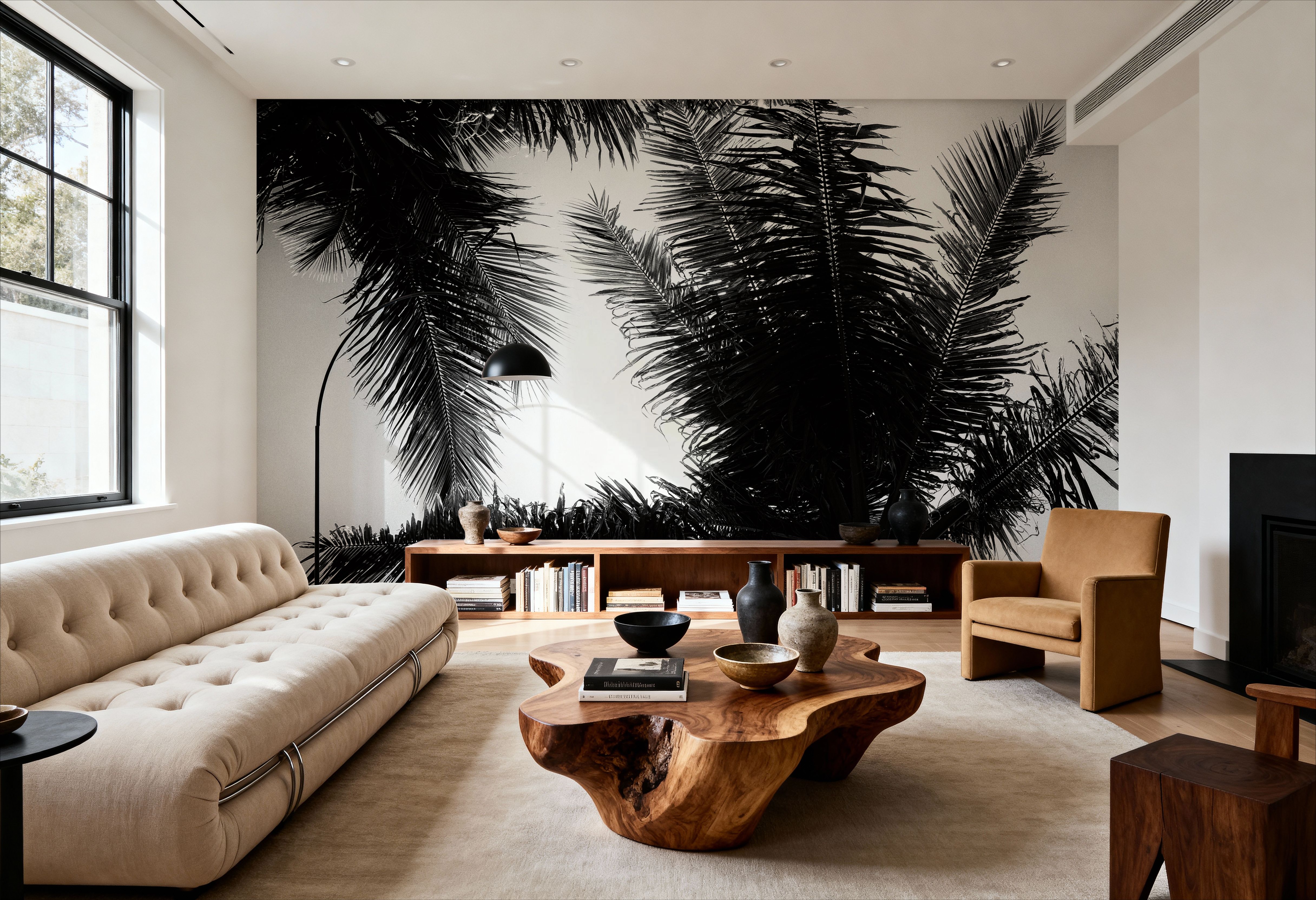 Palm Tree Looking Up I