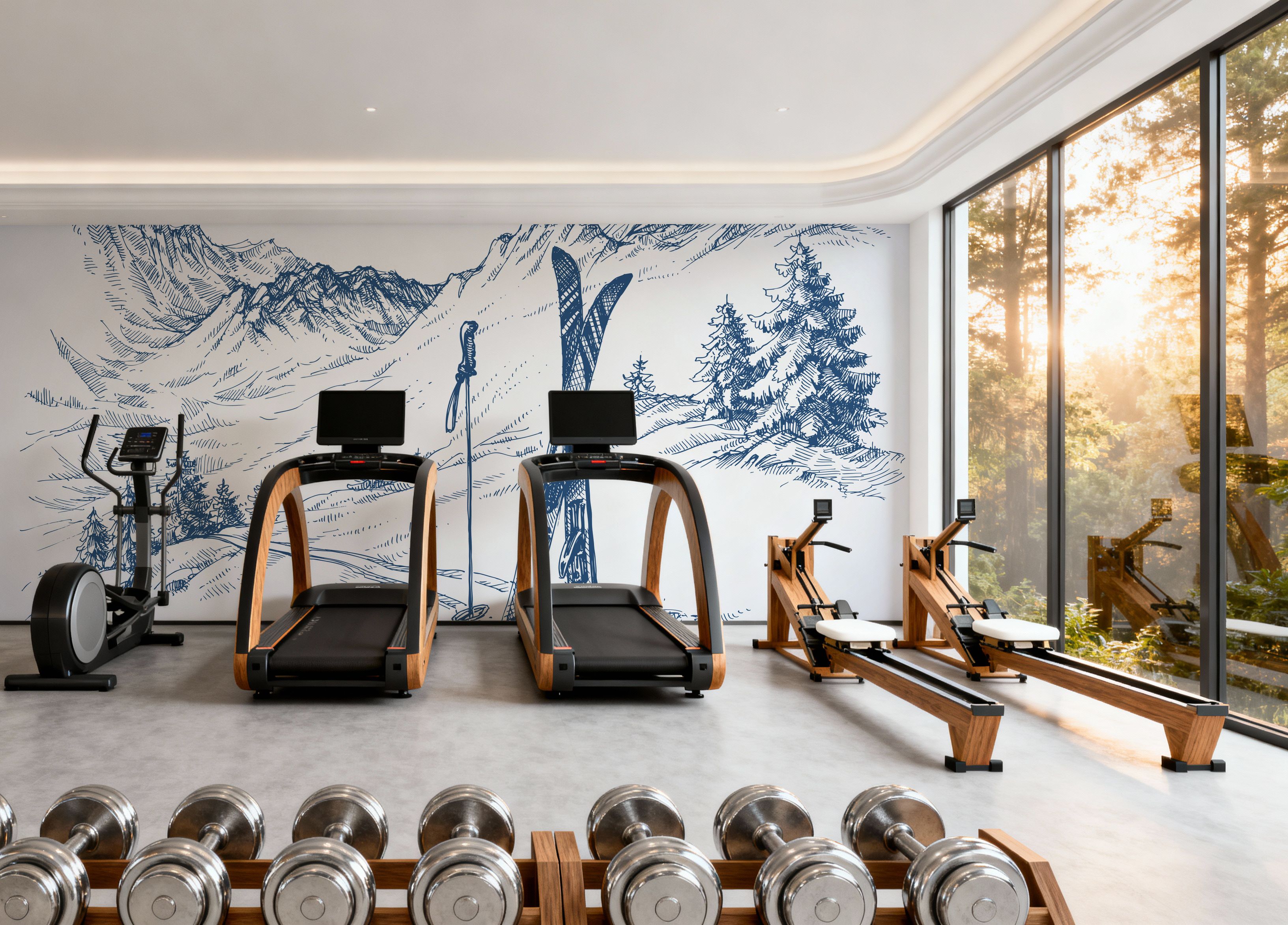 Backcountry Skiing, Wallpaper