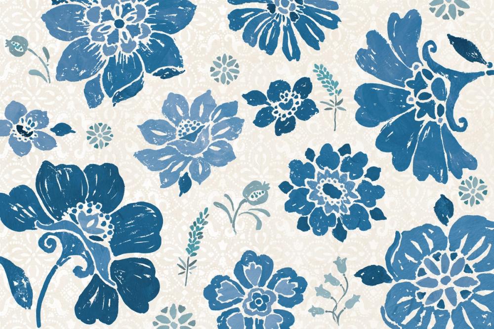 Spanish Impressions VII Blue