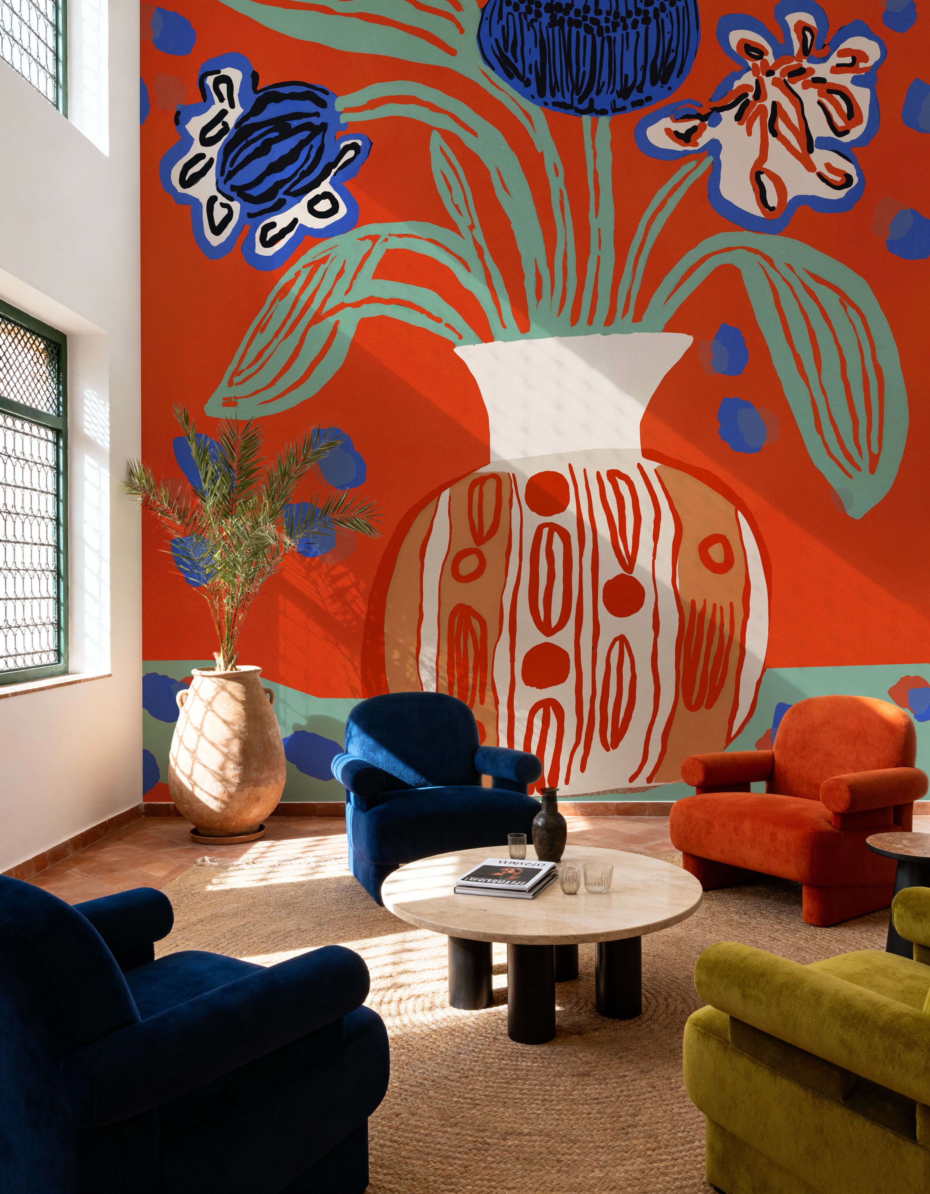 Naive Flower Still Life