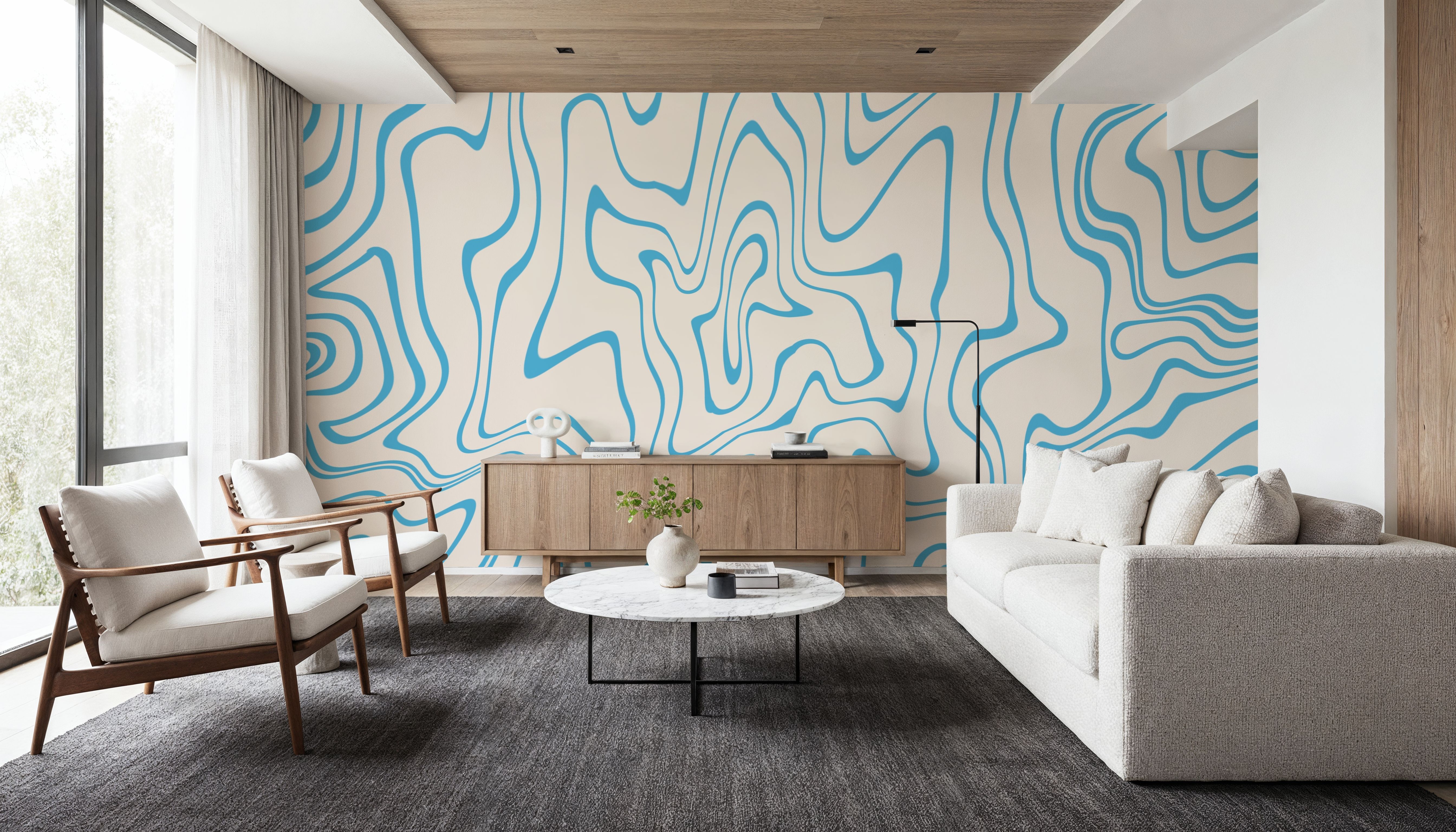 Speedy Swirls, White