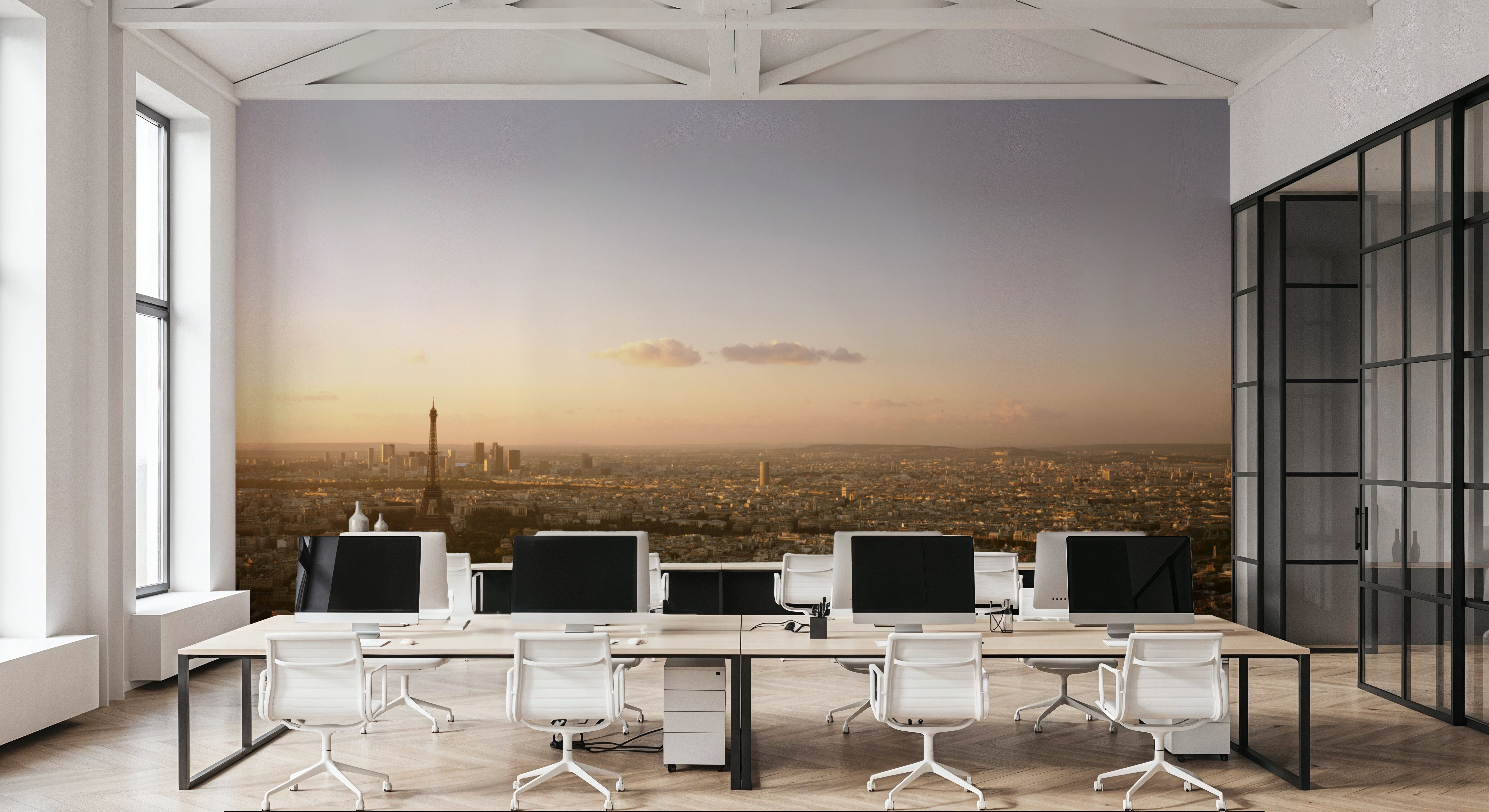 Golden Tower Cityscape