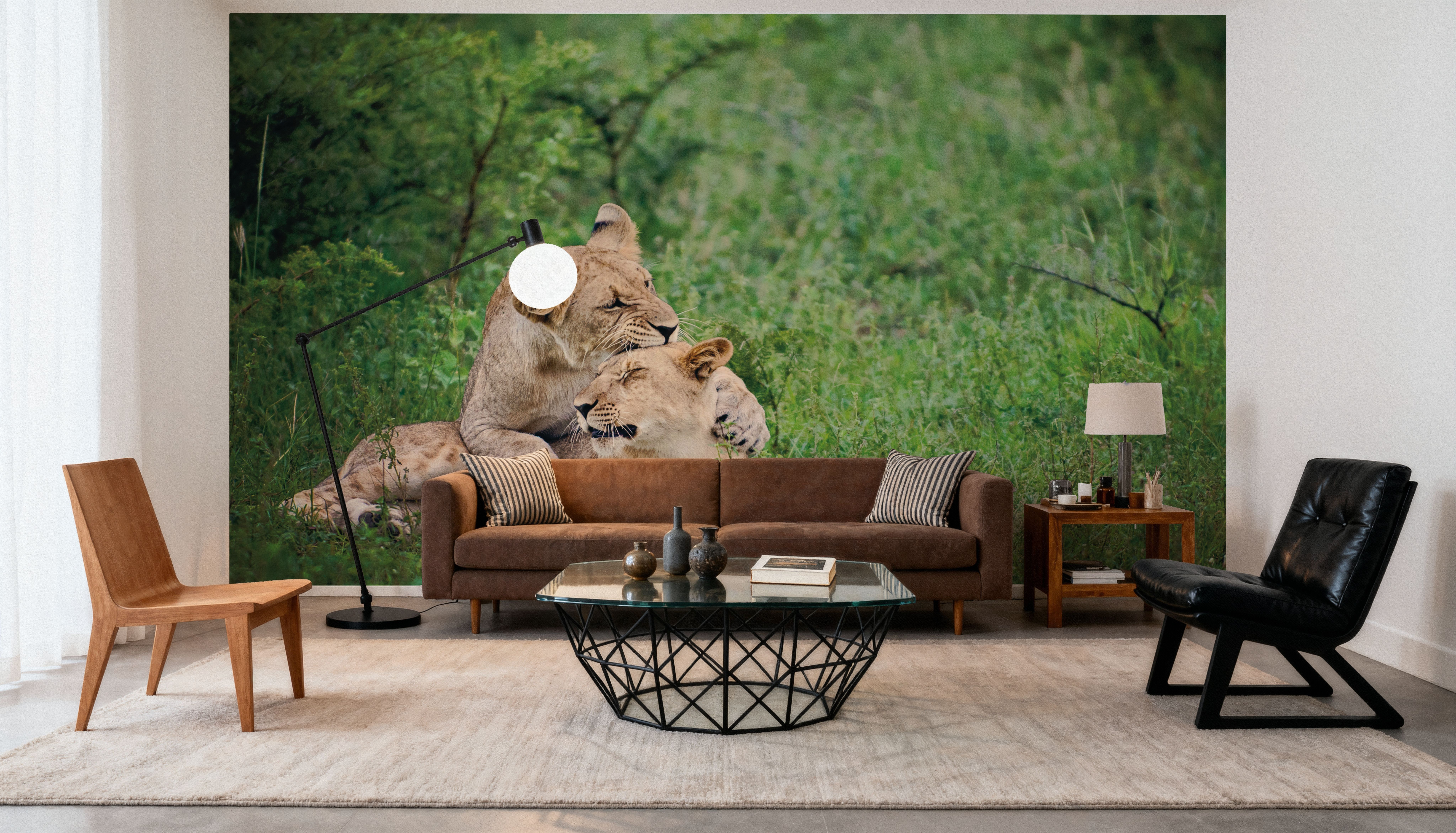 Playful Lions