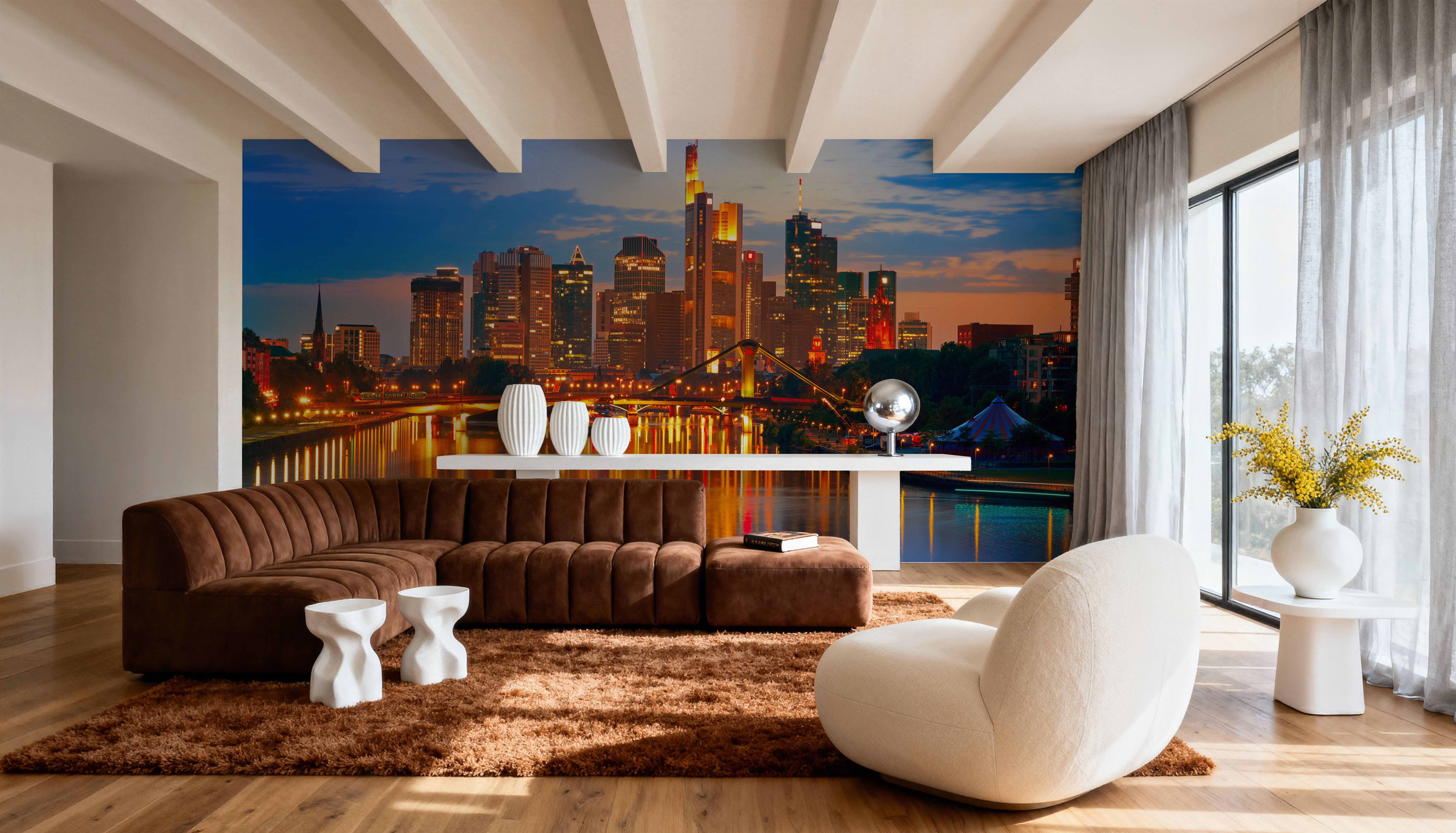 Urban Twilight Reflections